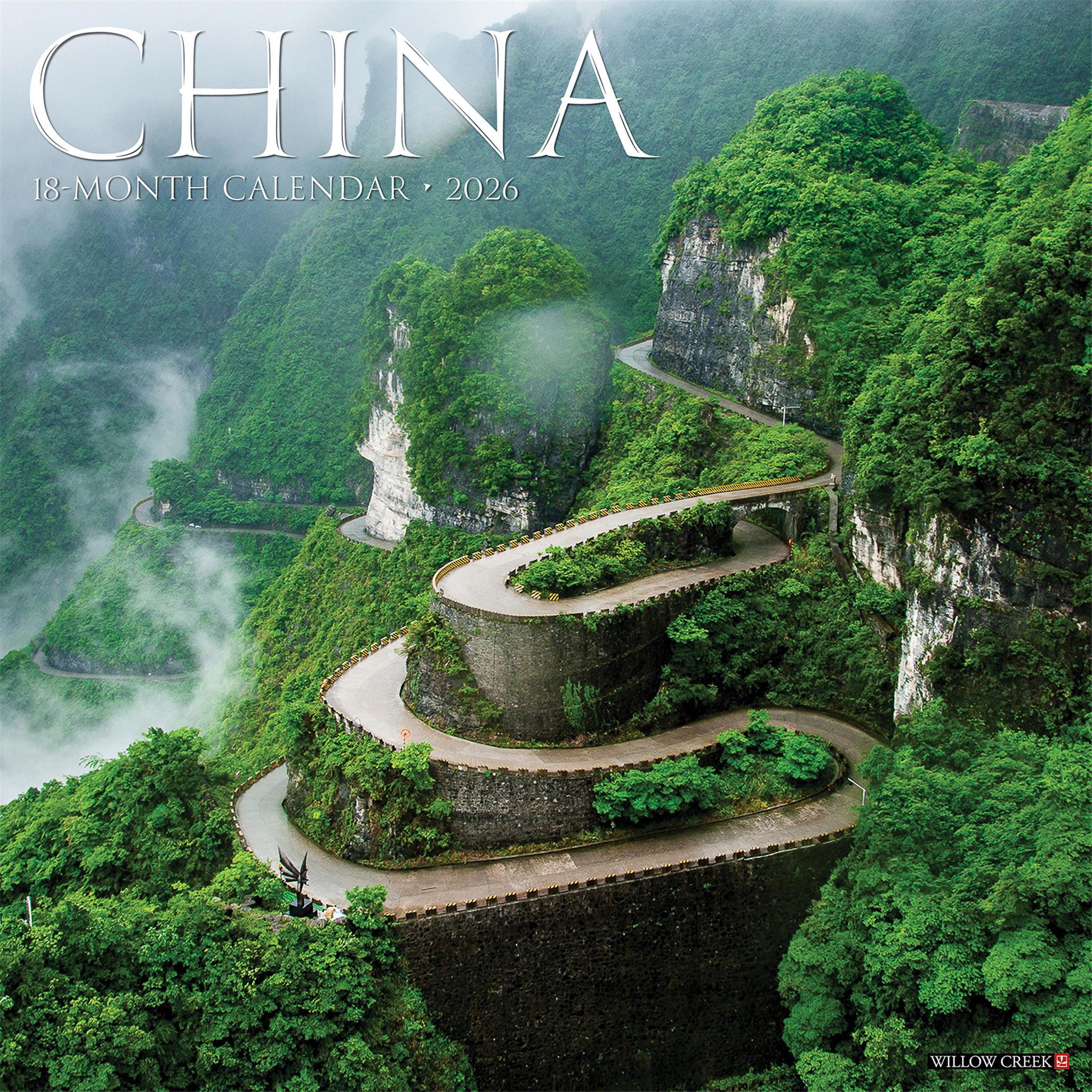 China 2026 Wall Calendar - Online Only