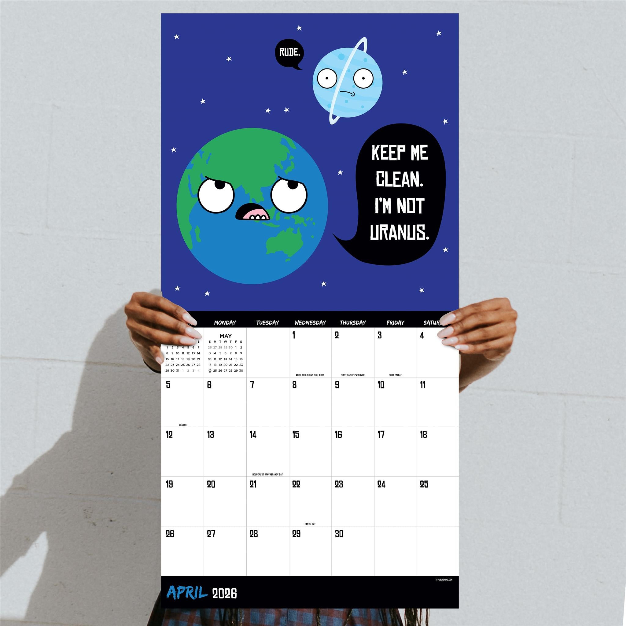 Rated R Puns 2026 Wall Calendar - Online Only