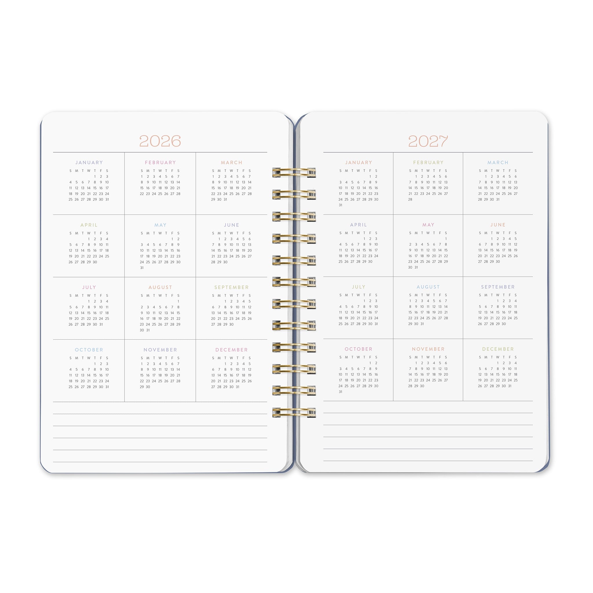Birds and Blooms Do It All 2026-2027 Engagement Calendar