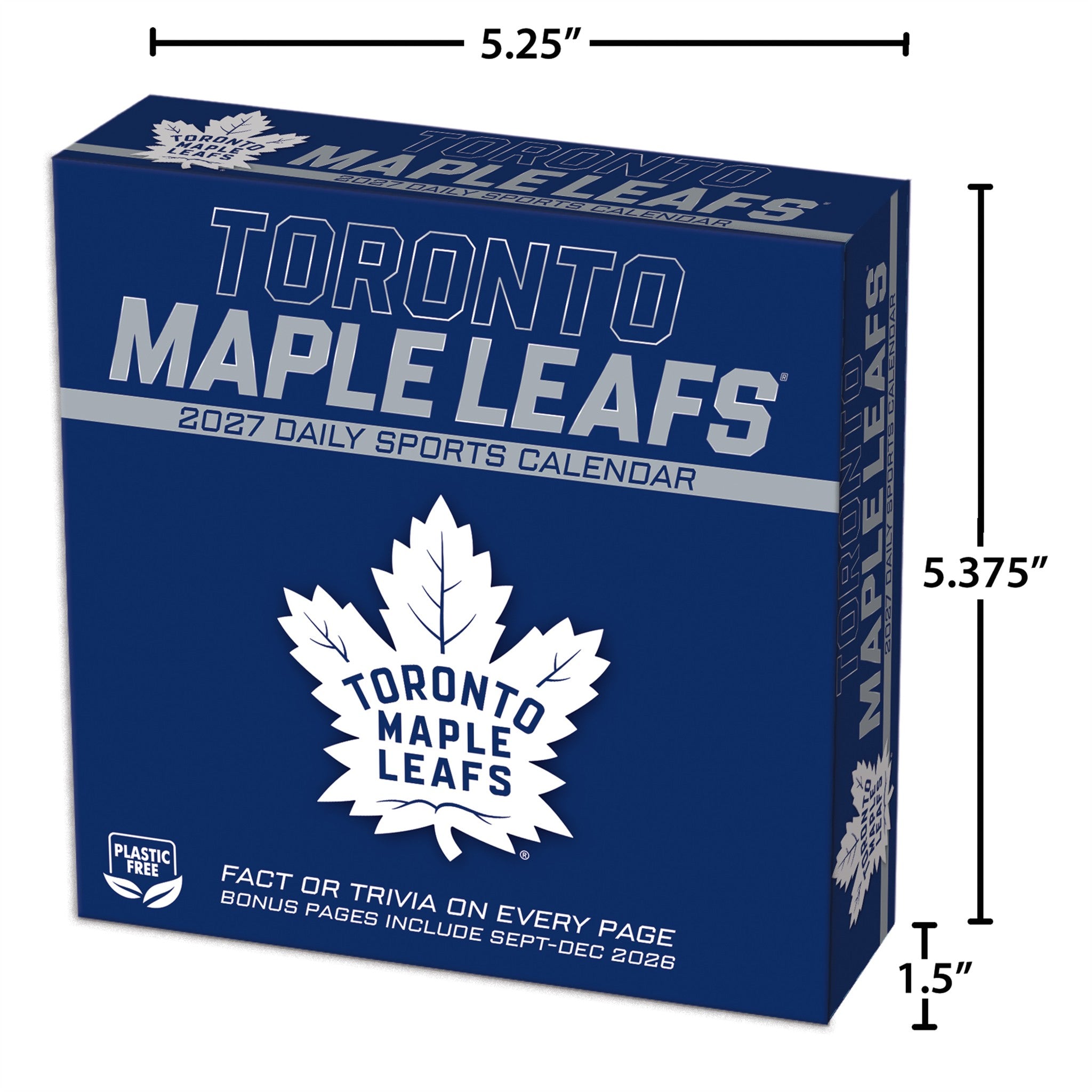 NHL Toronto Maple Leafs 2027 Box Calendar
