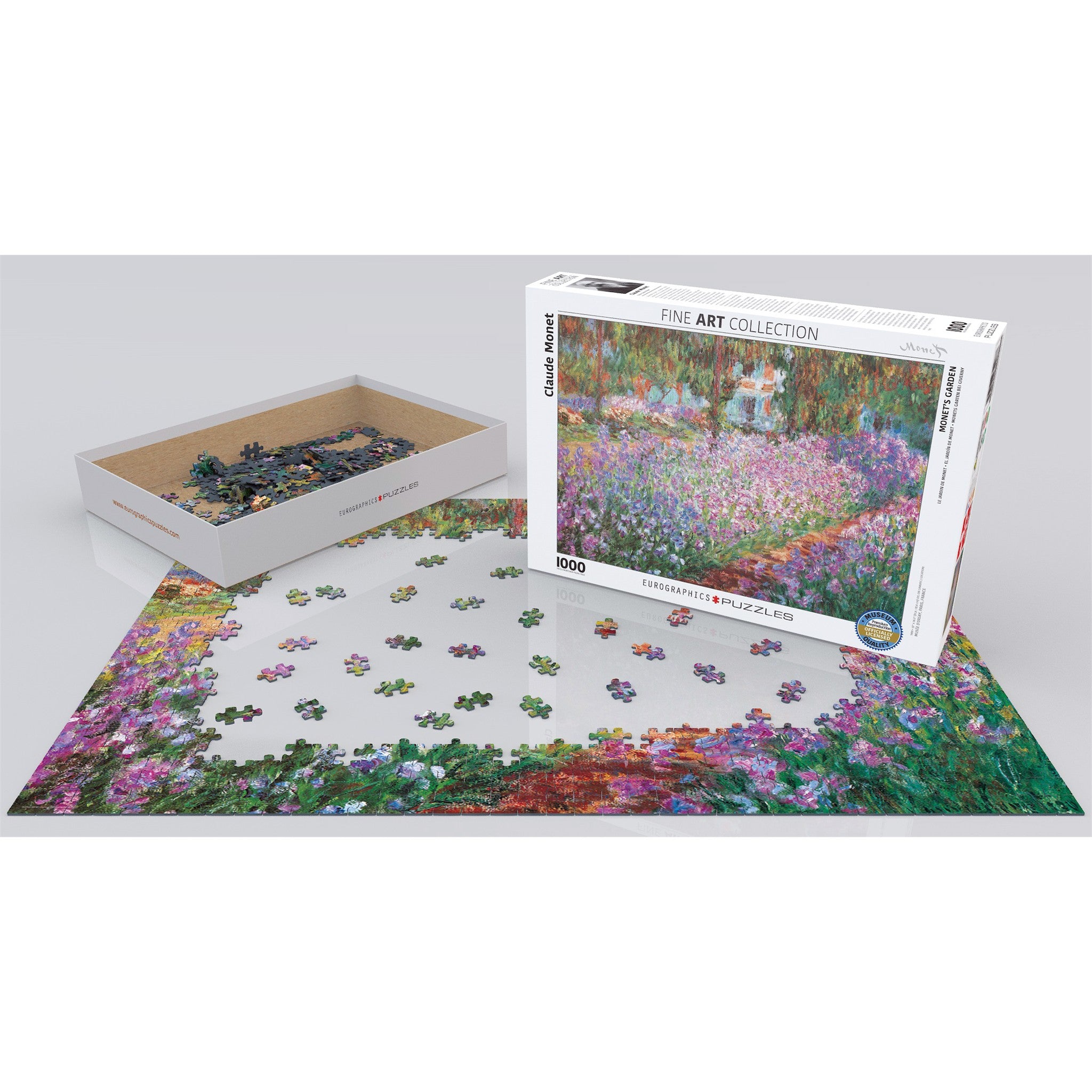 Monet's Garden 1000 Piece Puzzle - Online Only