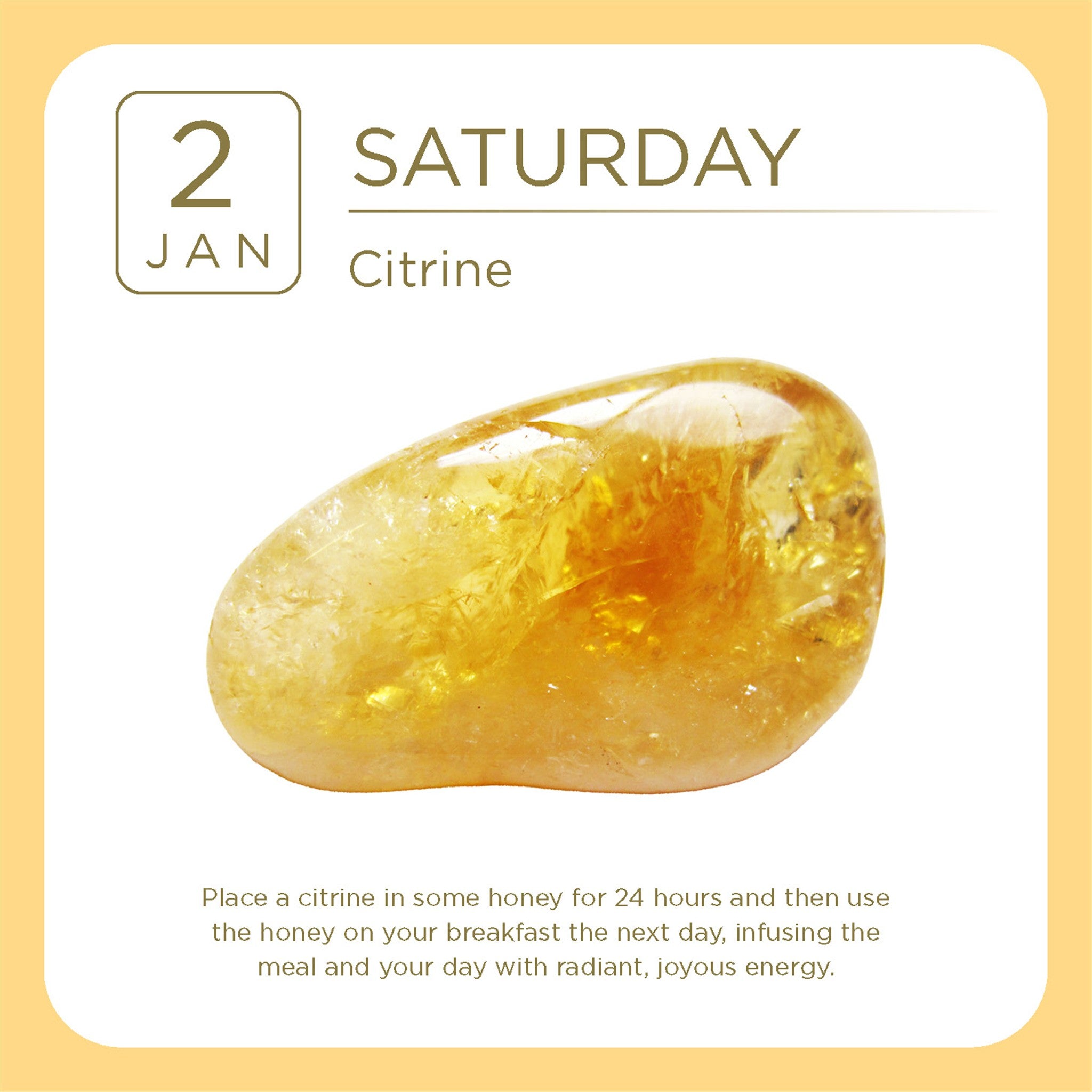 Crystal 2027 Box Calendar