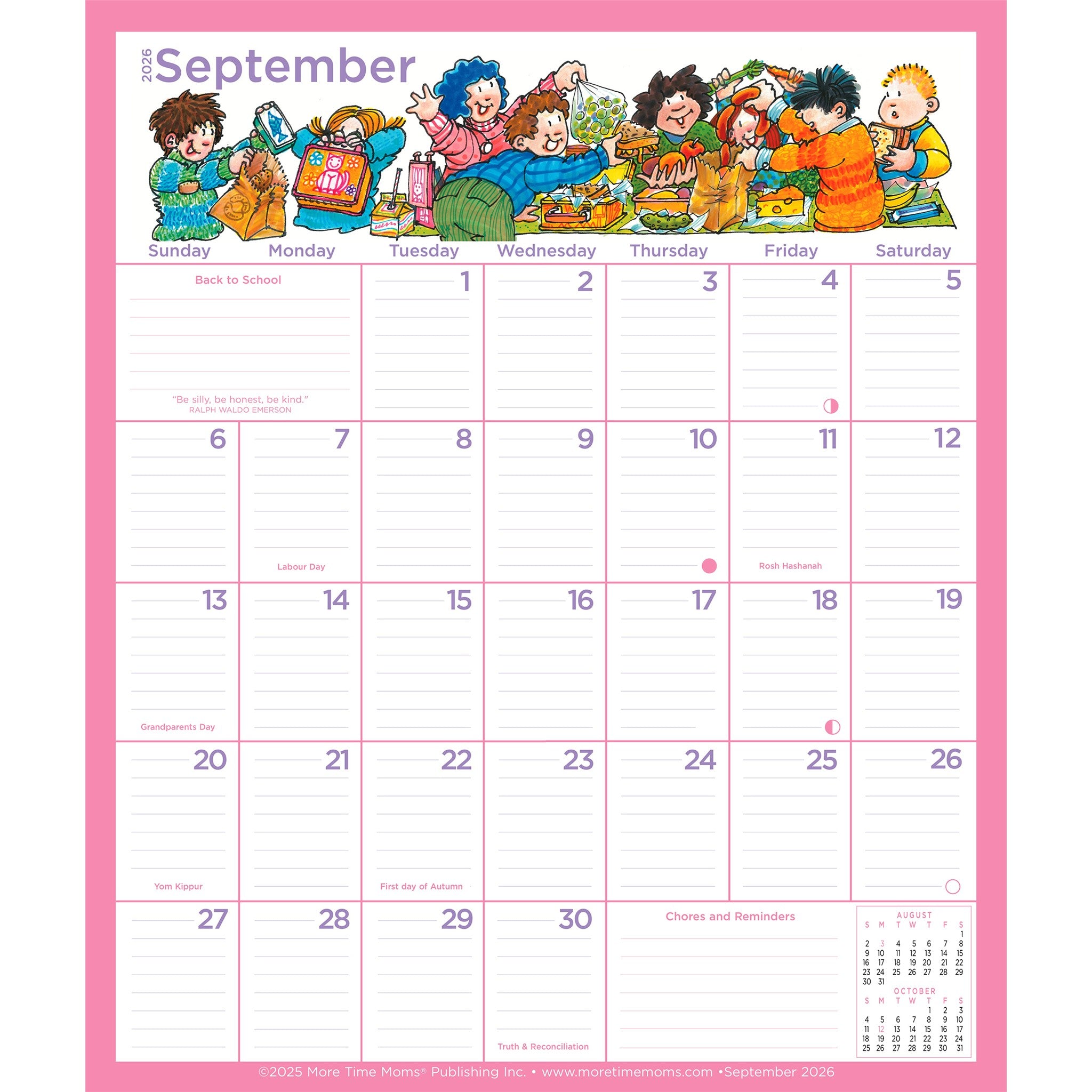 Fridge Calendar 2026-2027 Wall Calendar