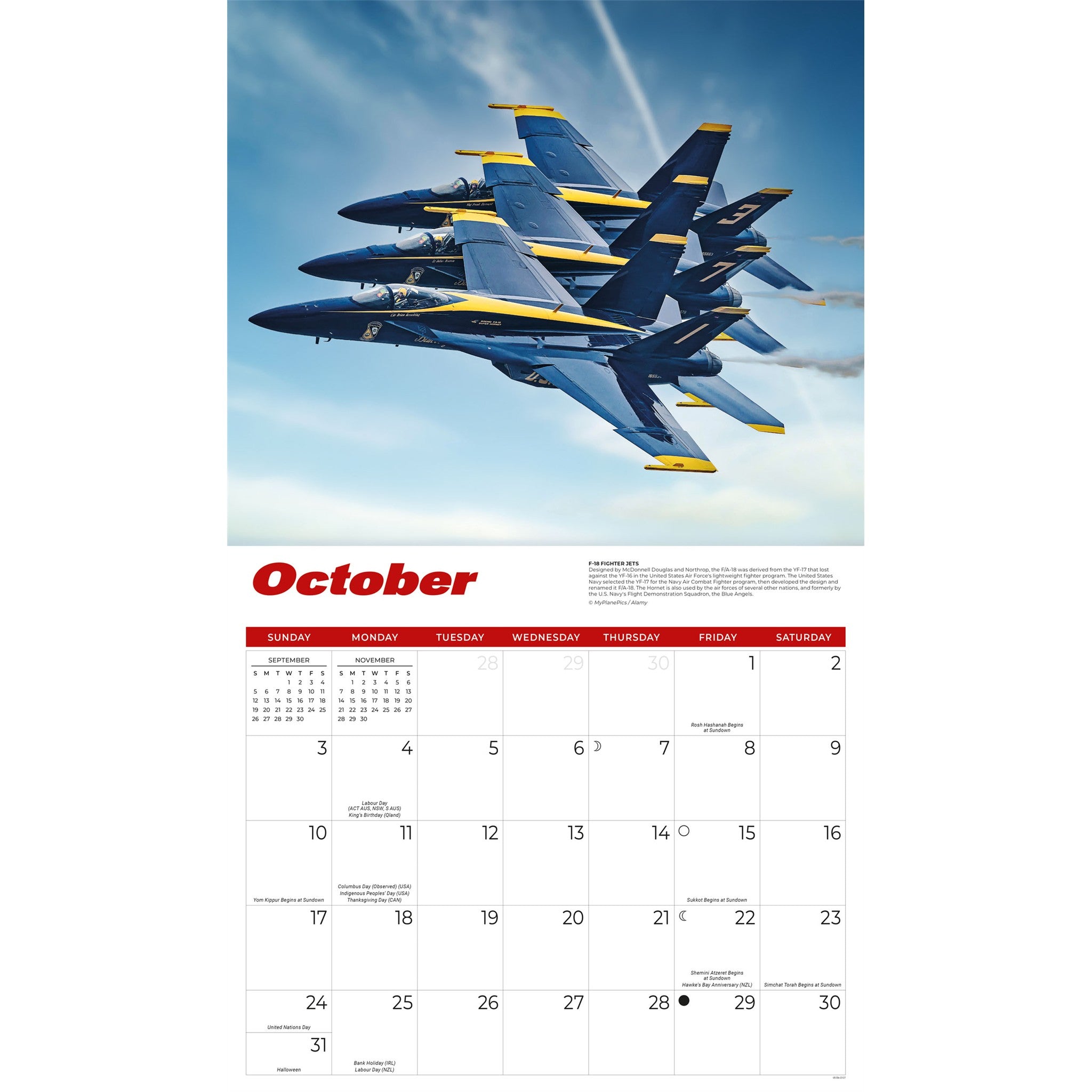 Jets 2027 Wall Calendar