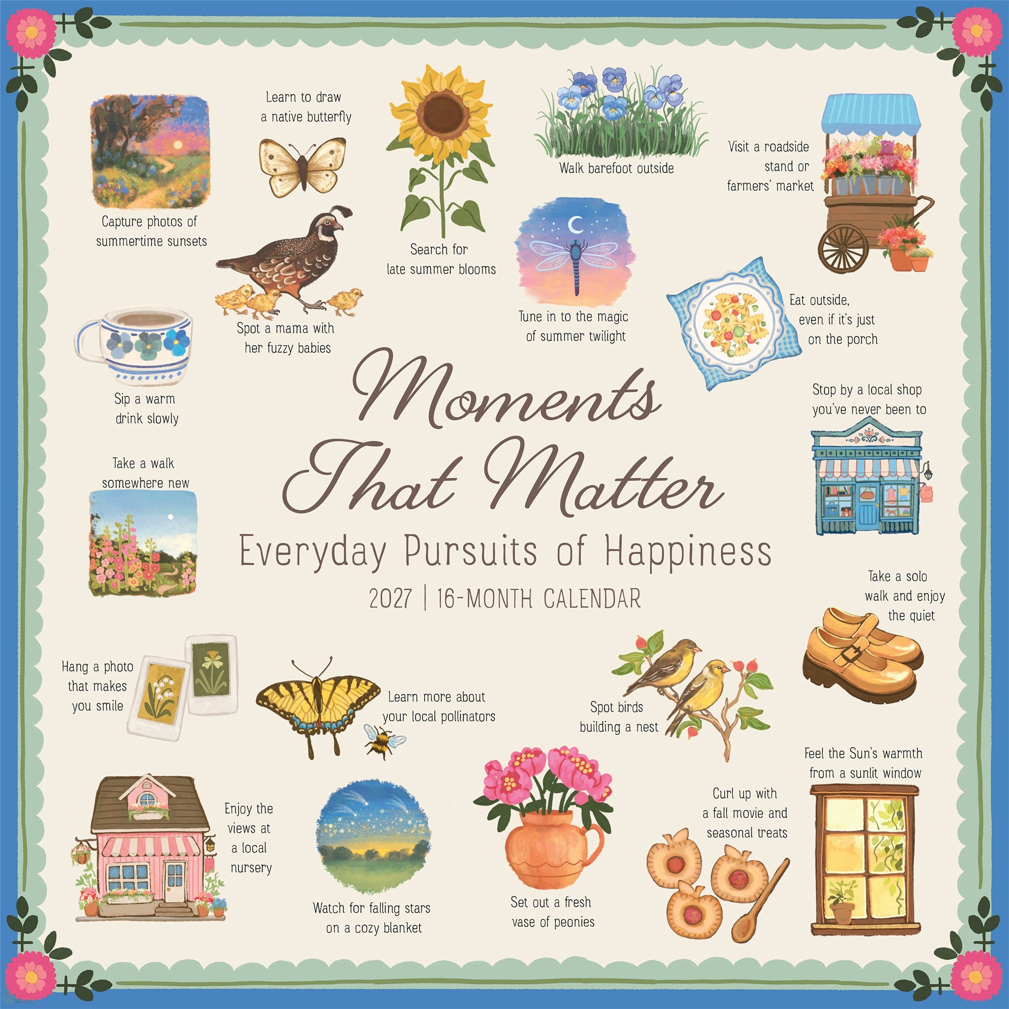 Moments That Matter 2027 Wall Calendar - Online Only