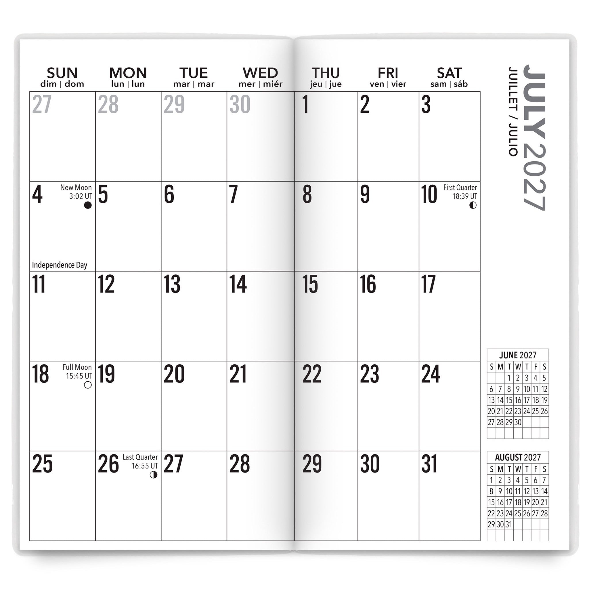 Big and Bright Large Print 2027-2028 2-Year Pocket Planner - Online Only