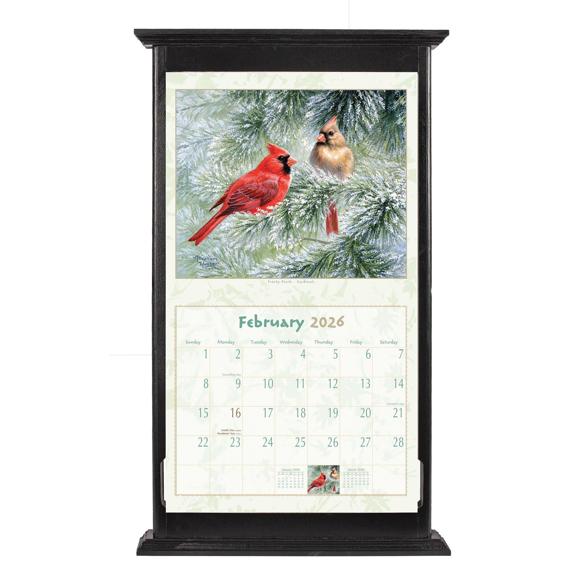 Birds Of A Feather 2026 Wall Calendar - Online Only