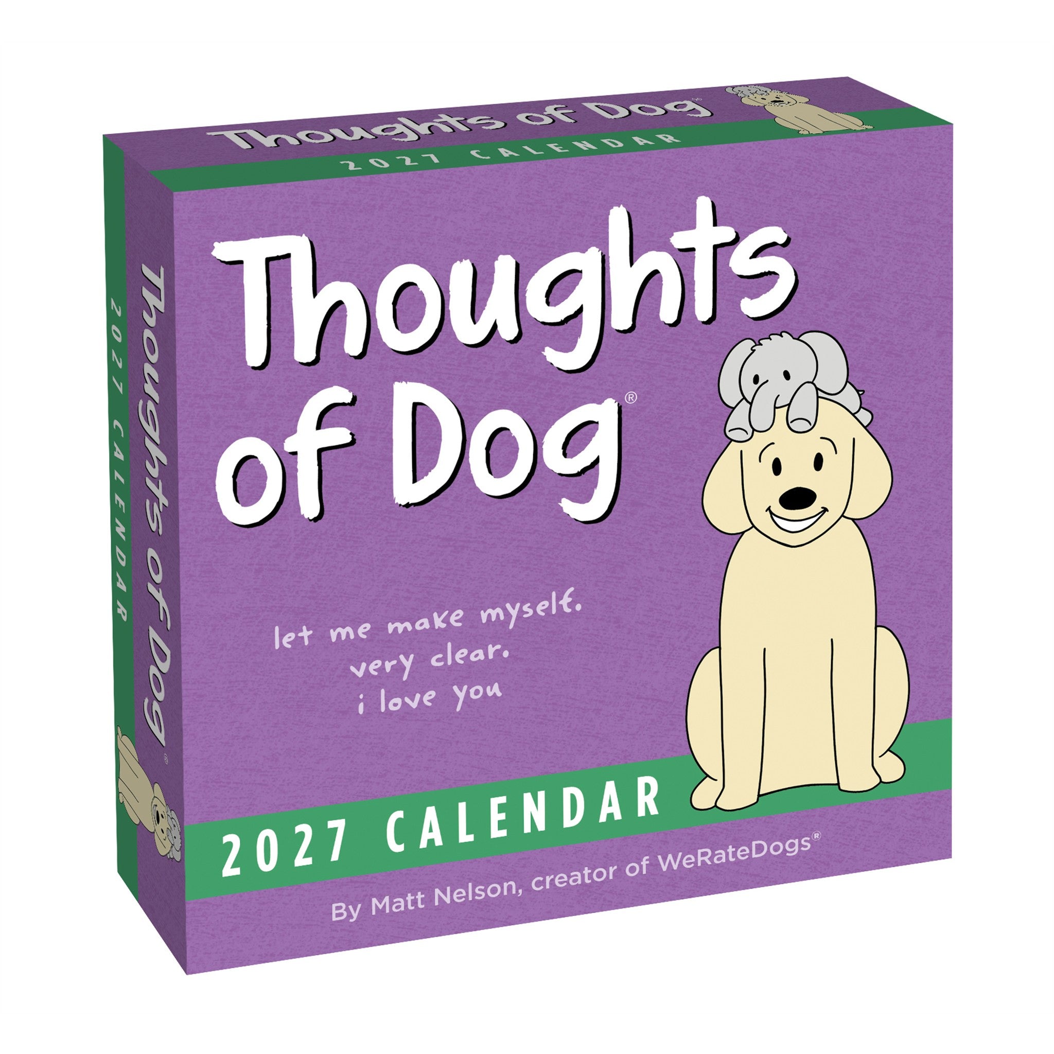 Thoughts of Dog 2027 Box Calendar