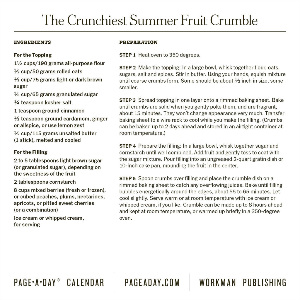 New York Times Cooking Box 2025 Calendar Online Exclusive