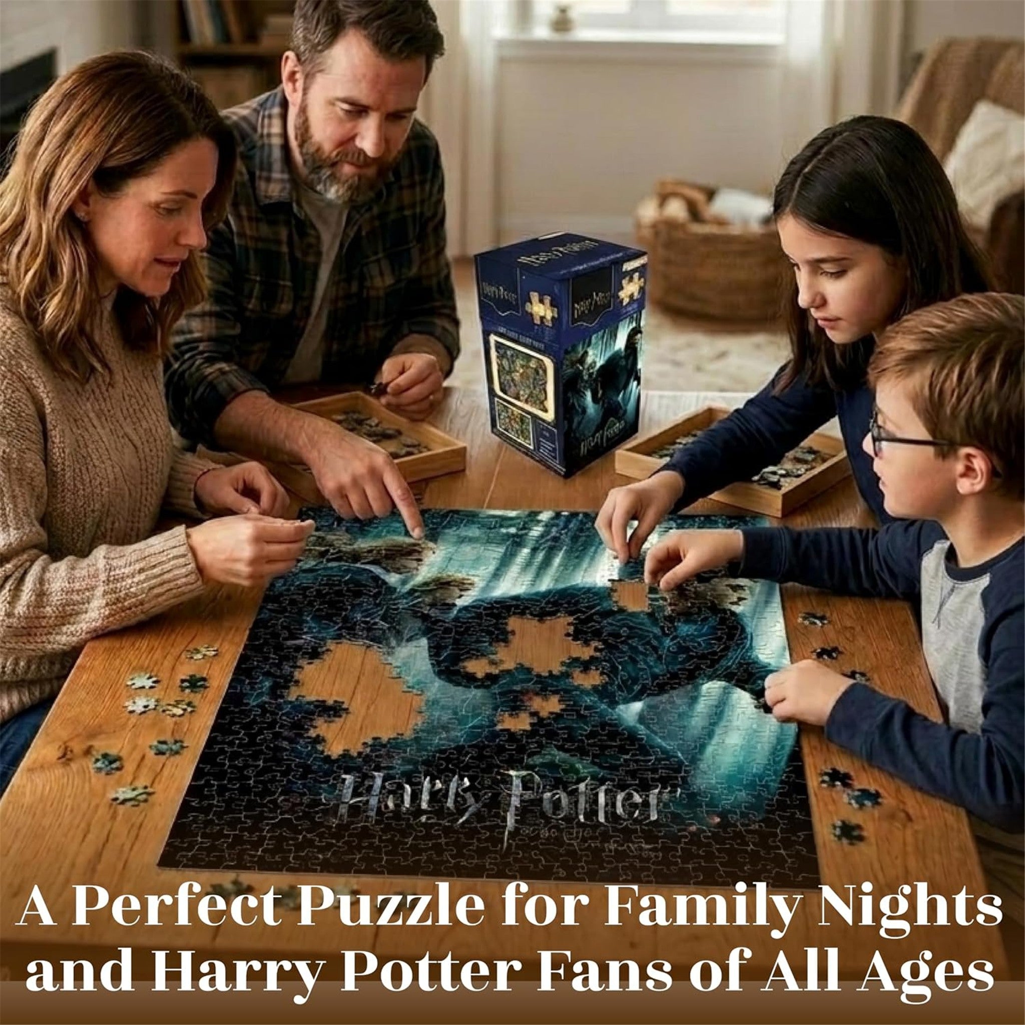 Harry Potter Deathly Hallows Part 1 500 Piece Puzzle