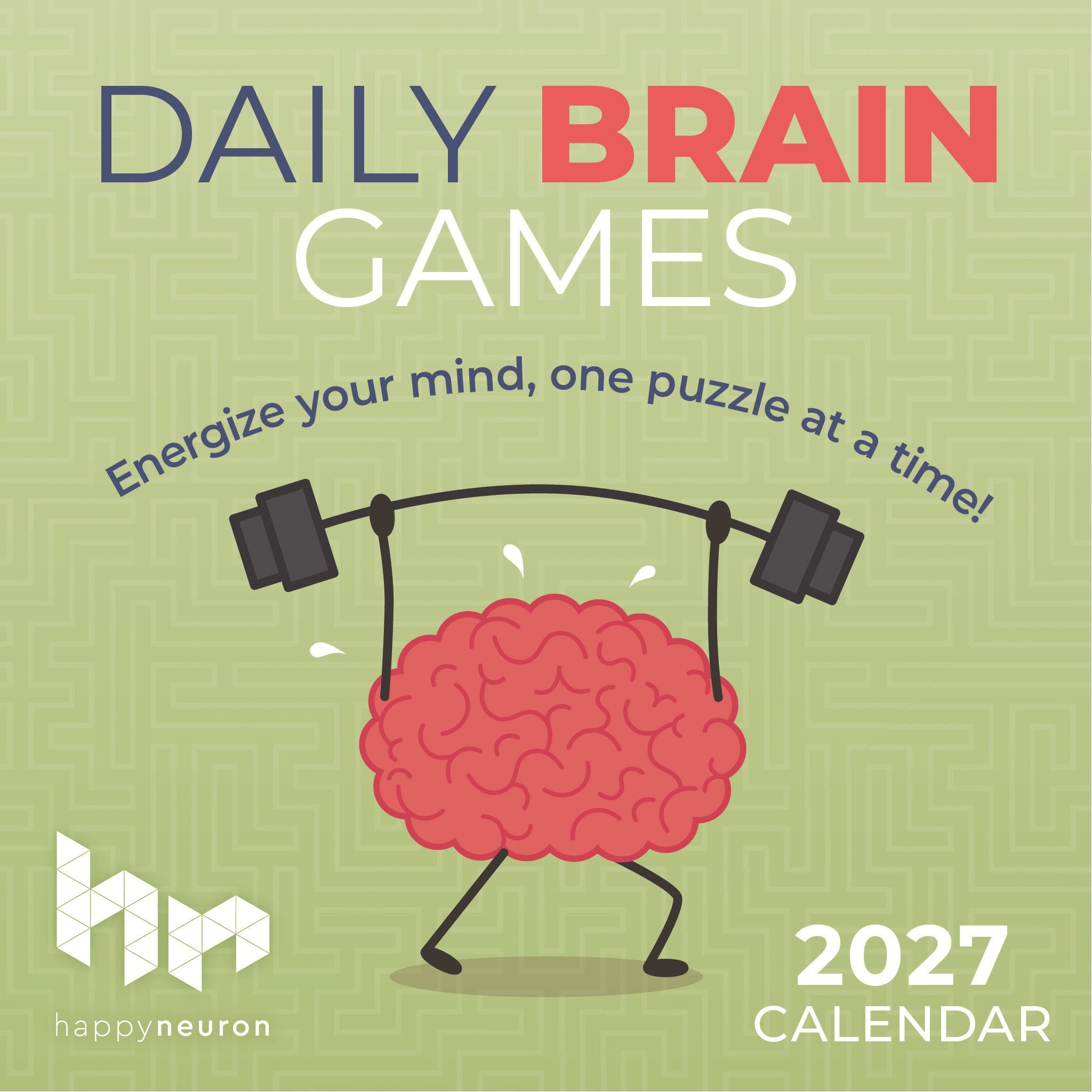Daily Brain Games 2027 Box Calendar - Online Only