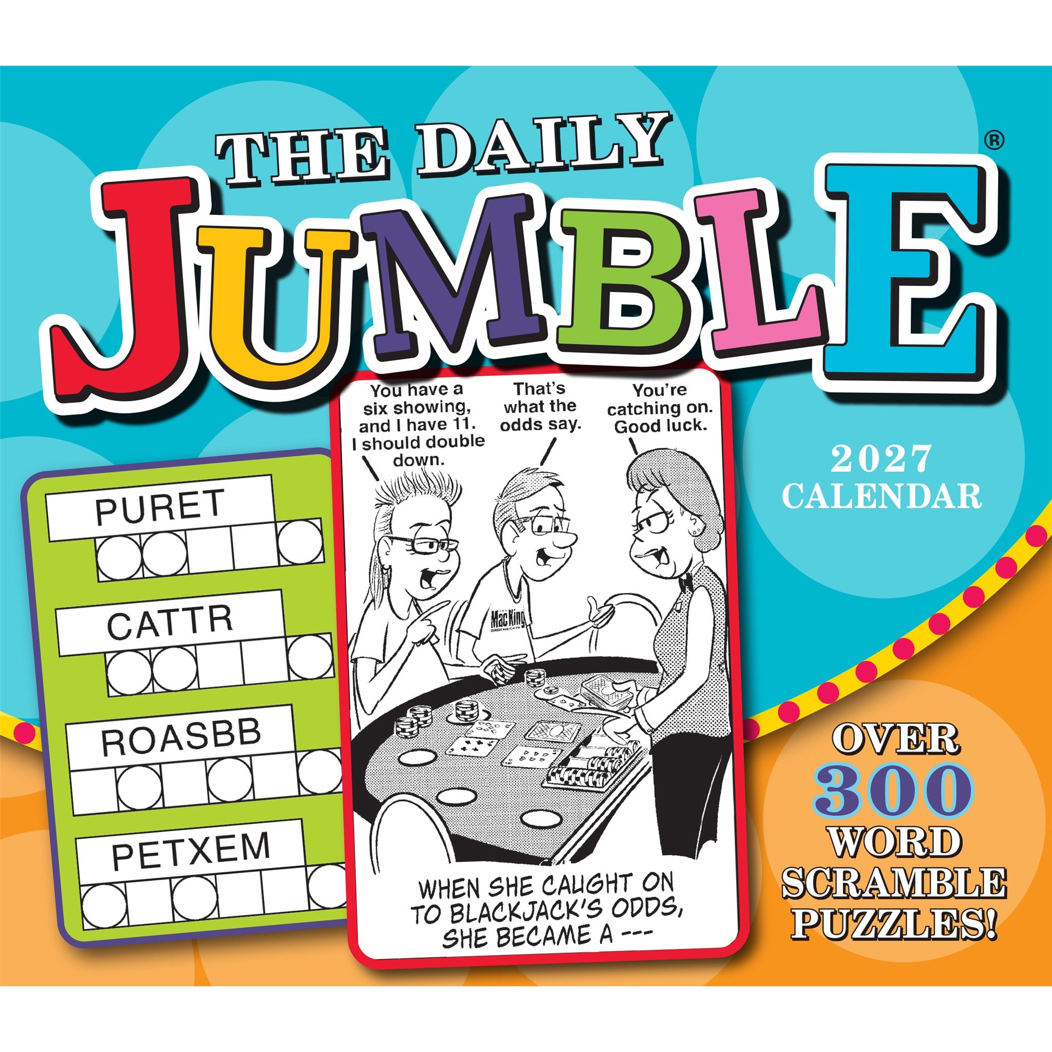 Daily JUMBLE® 2027 Box Calendar