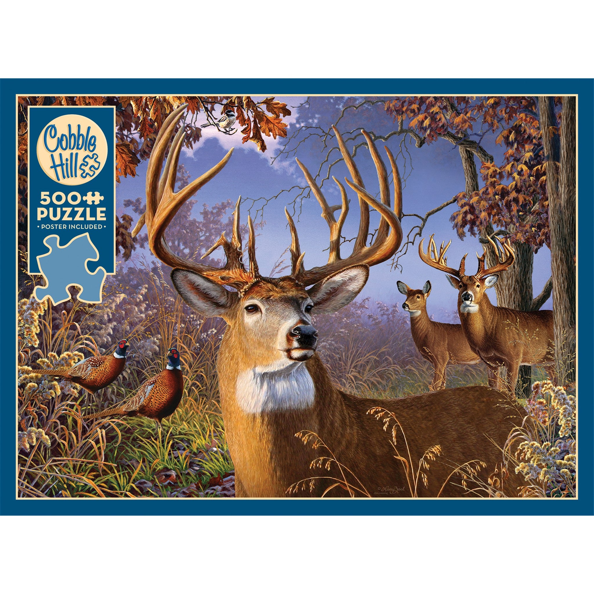Deer and Pheasant 500 Piece Puzzle