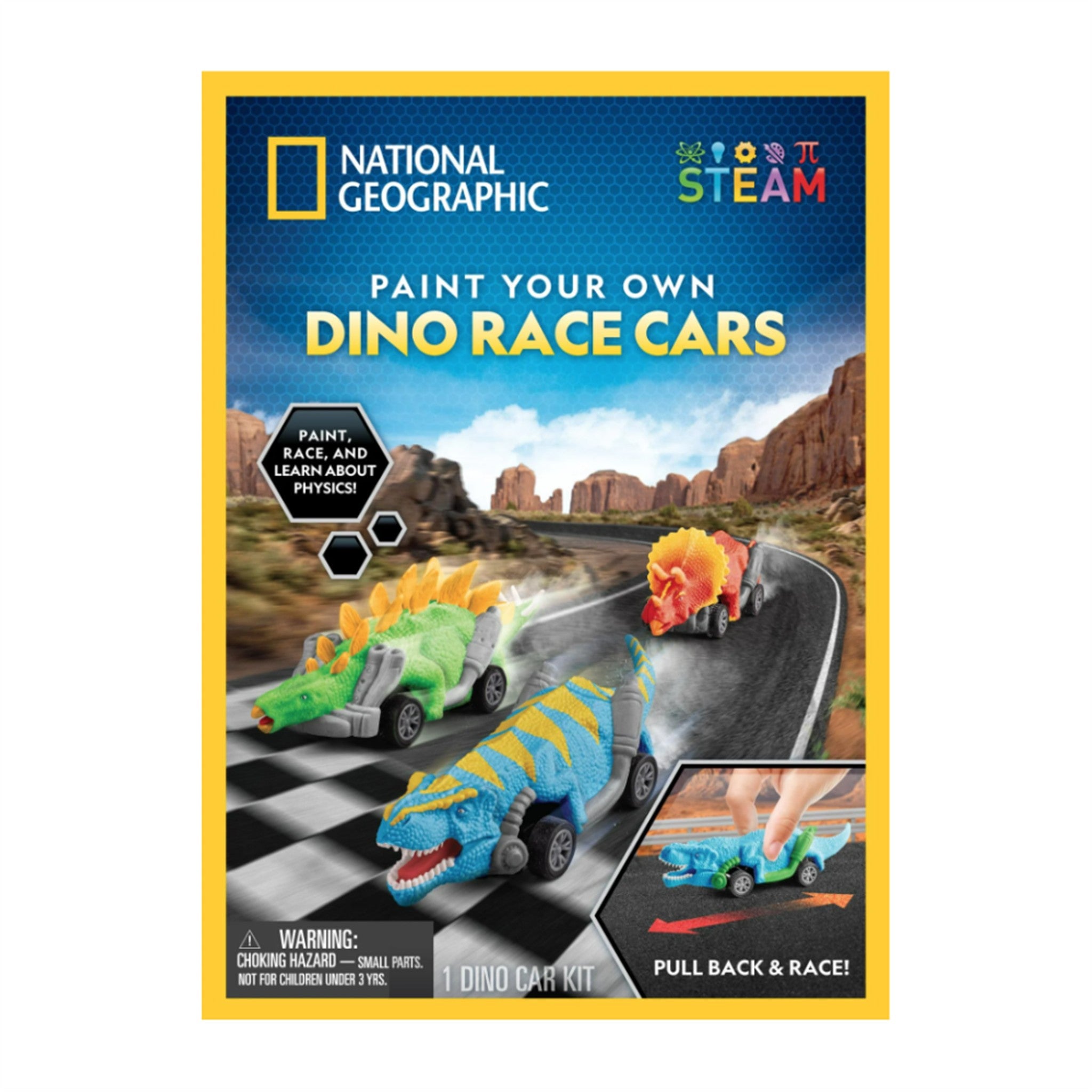 Dino Race Cars Kit National Geographic