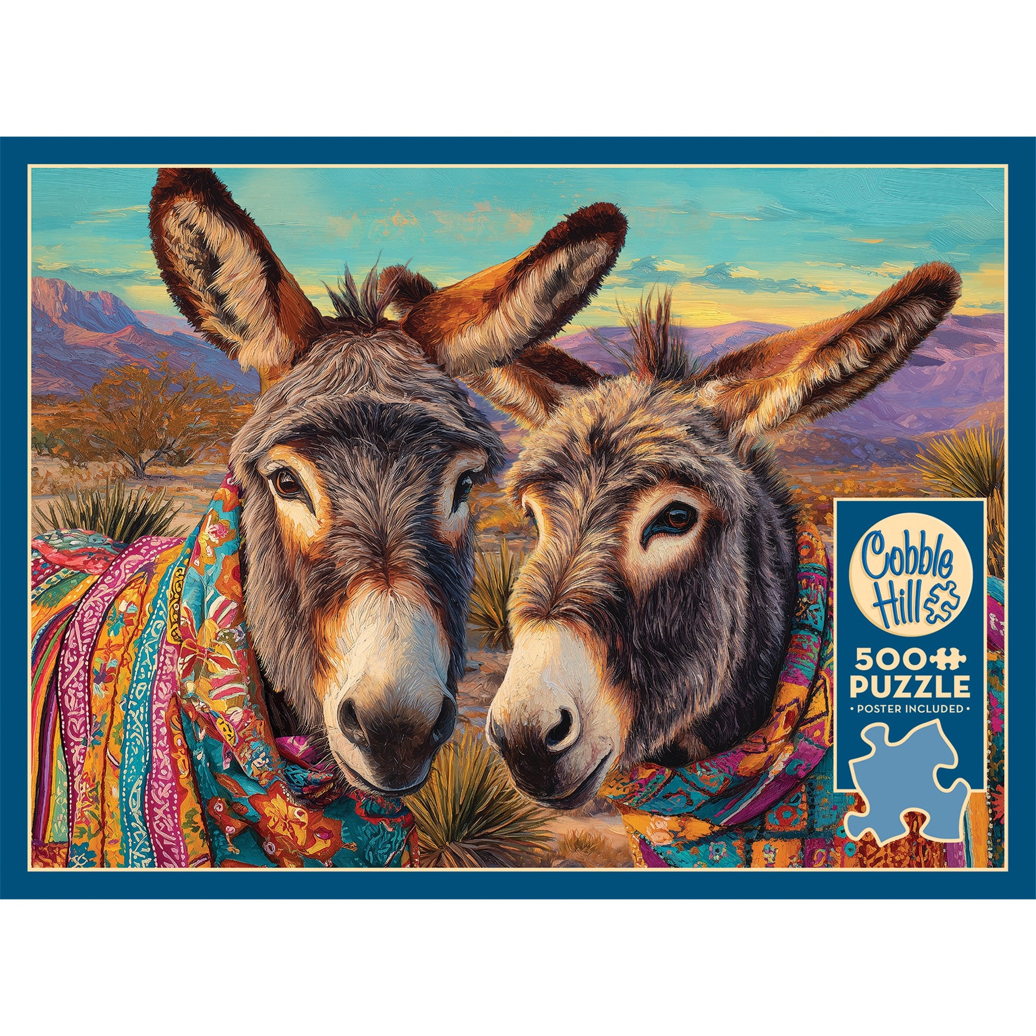 Dos Burros 500 Piece Puzzle