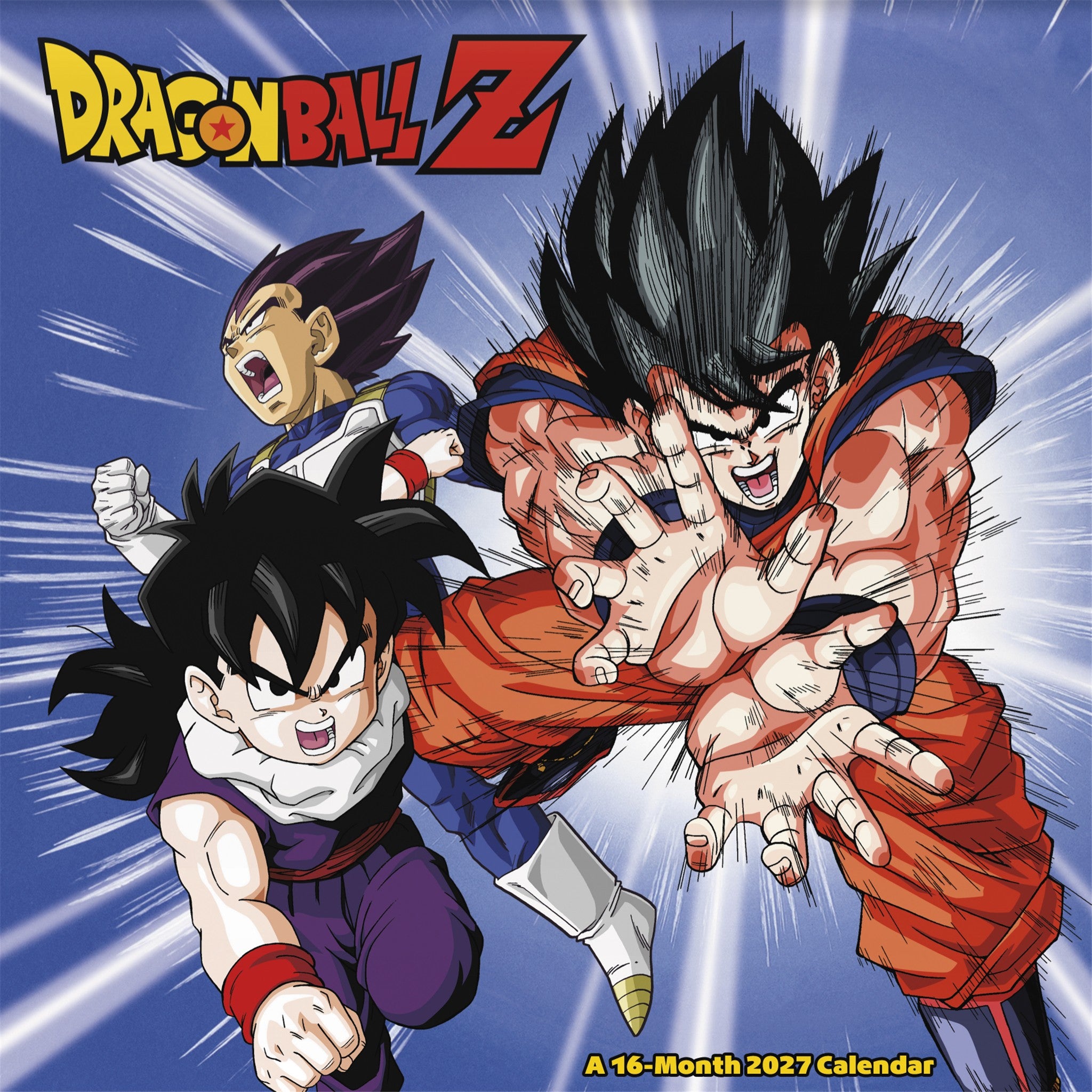 Dragon Ball Z 2027 Wall Calendar