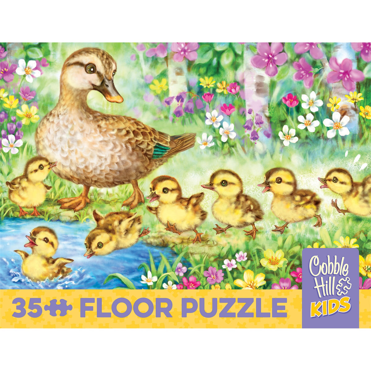 Ducklings 35 Piece Floor Puzzle - Online Only