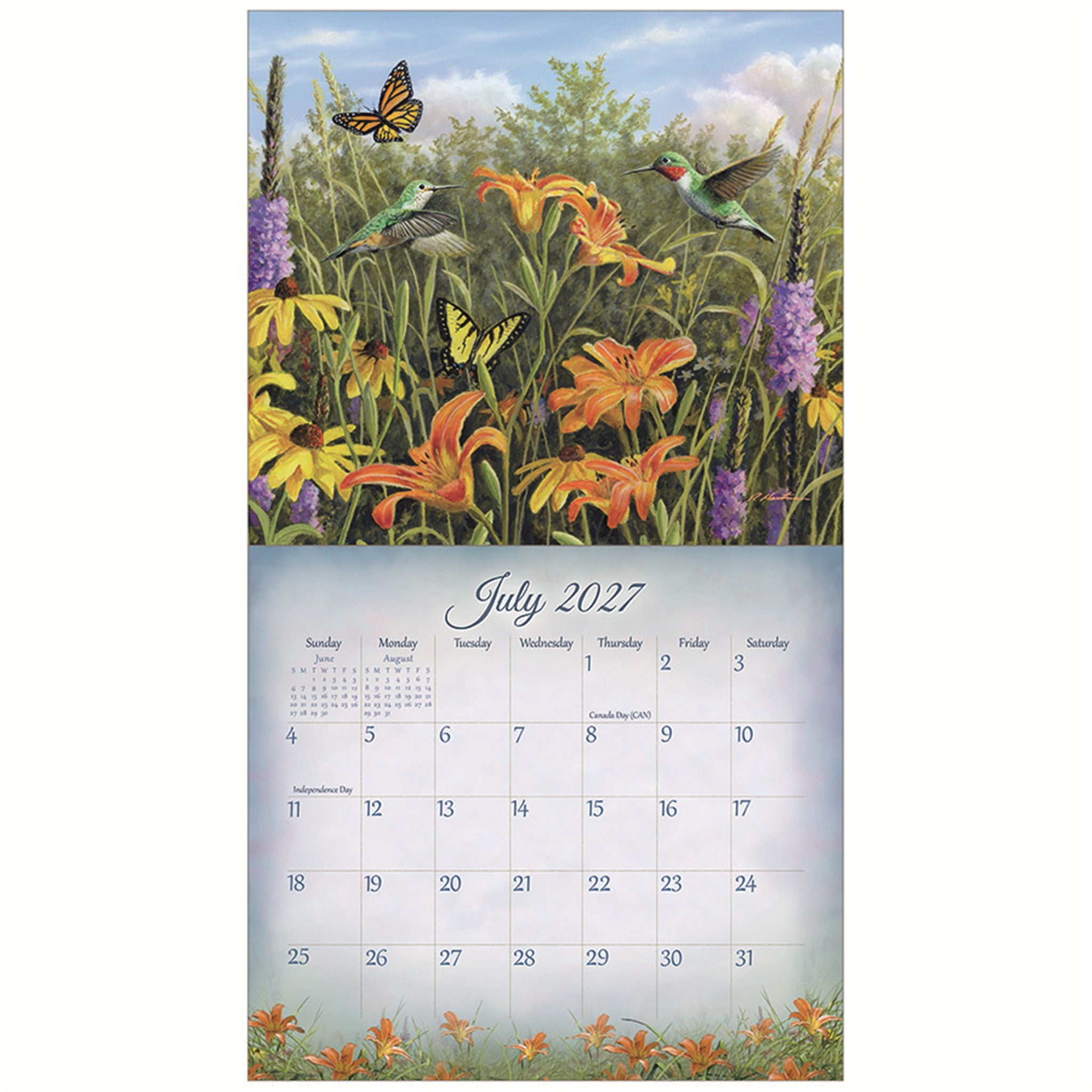 Songbirds 2027 Mini Calendar