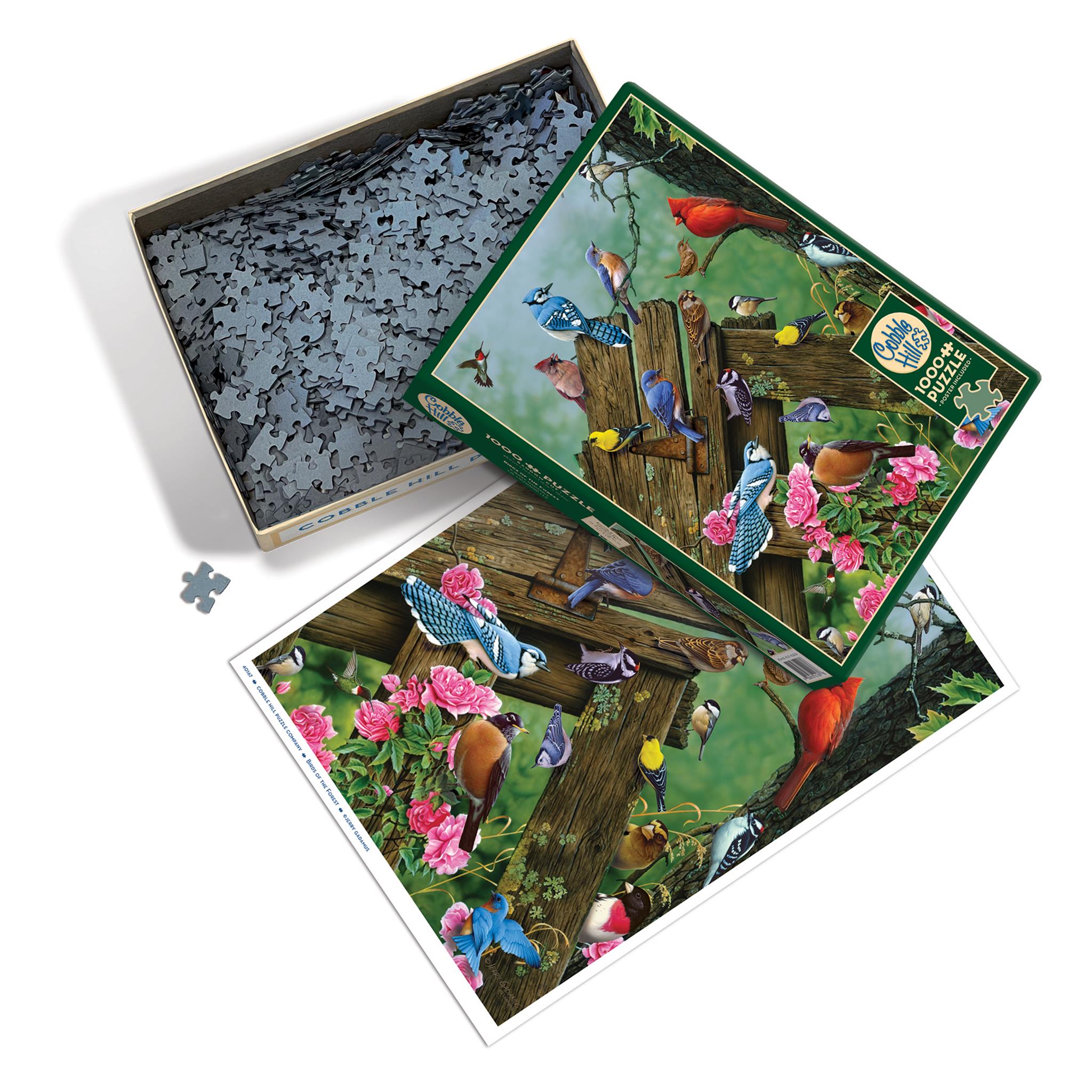 Birds of the Forest 1000 Piece Puzzle