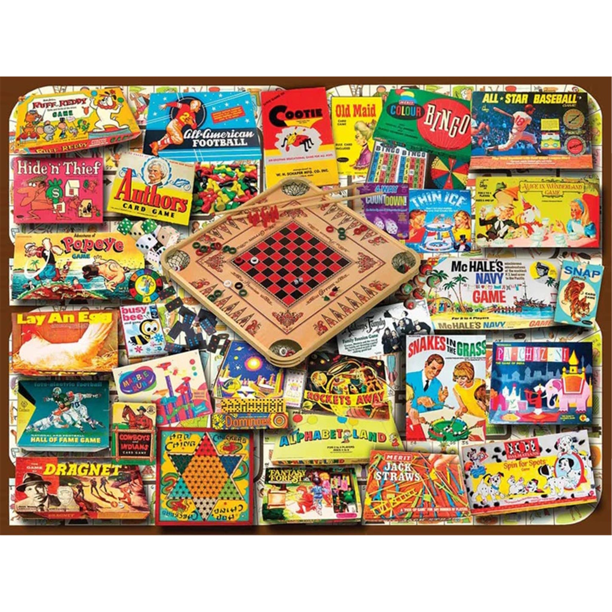 Classic Games 500 Piece Puzzle