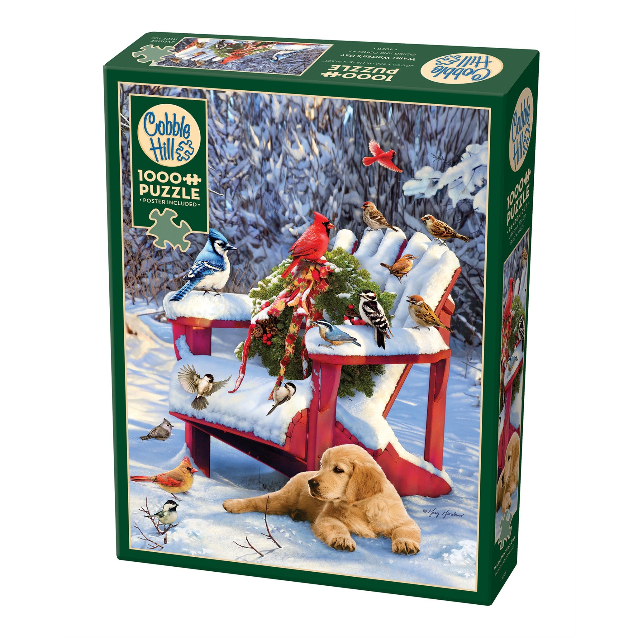 Warm Winter's Day 1000 Piece Puzzle