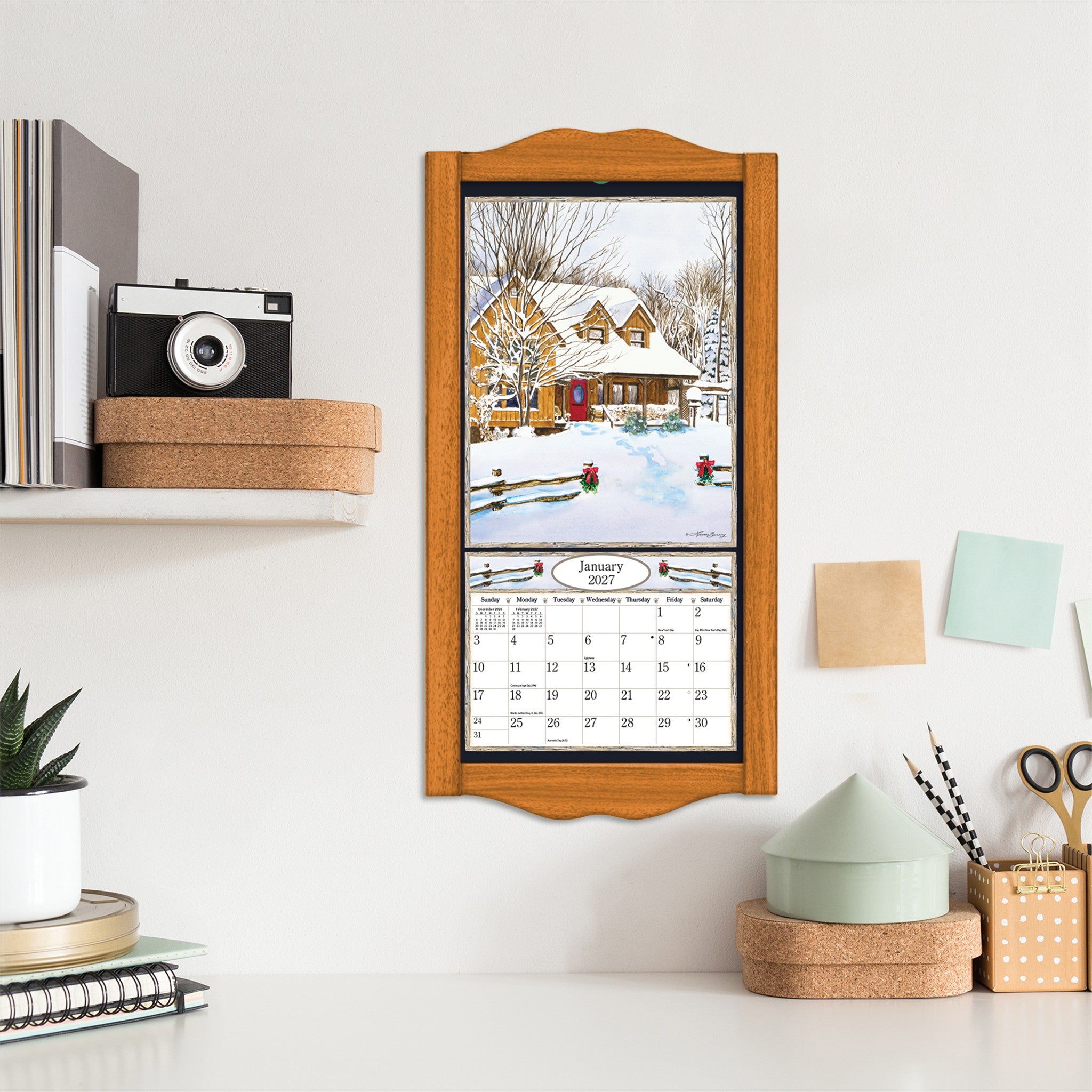 Country Welcome 2027 Slim Calendar - Online Only