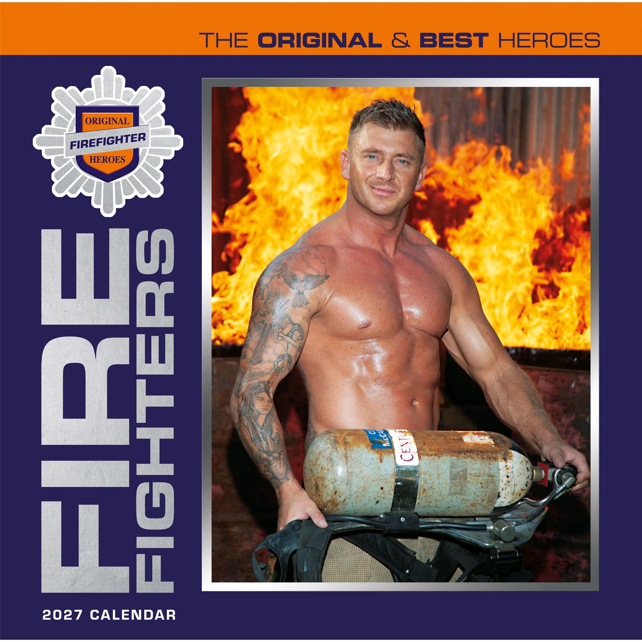 Firefighters 2027 Wall Calendar
