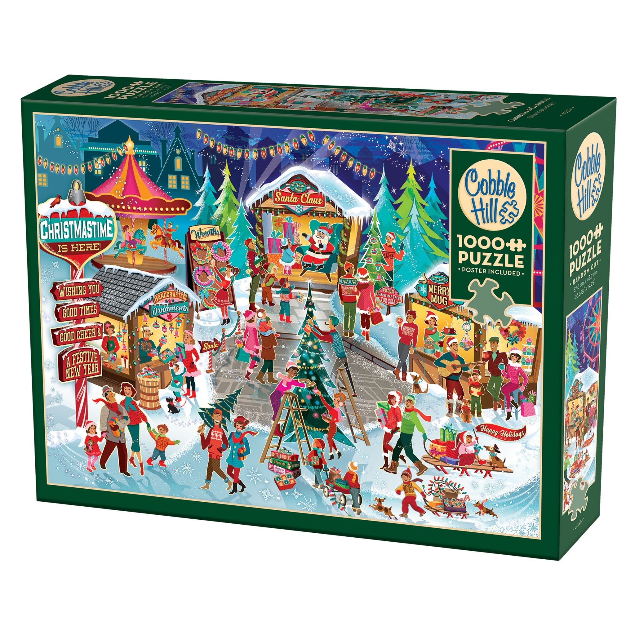 Christmas Carnival Exclusive 1000 Piece Puzzle
