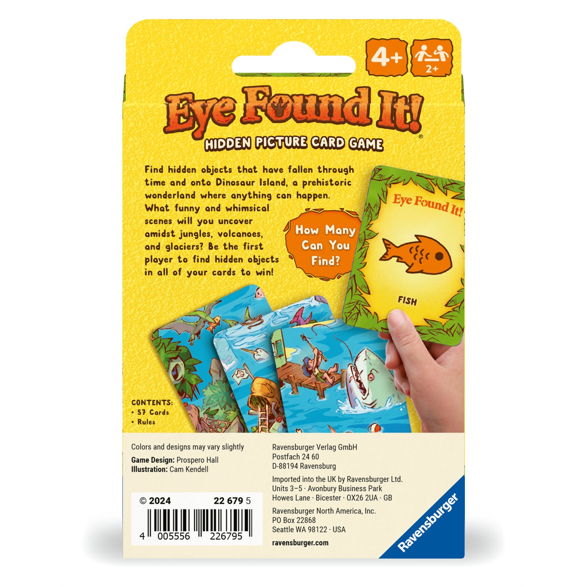 Dinosaur Island Eye Found It! Card Game