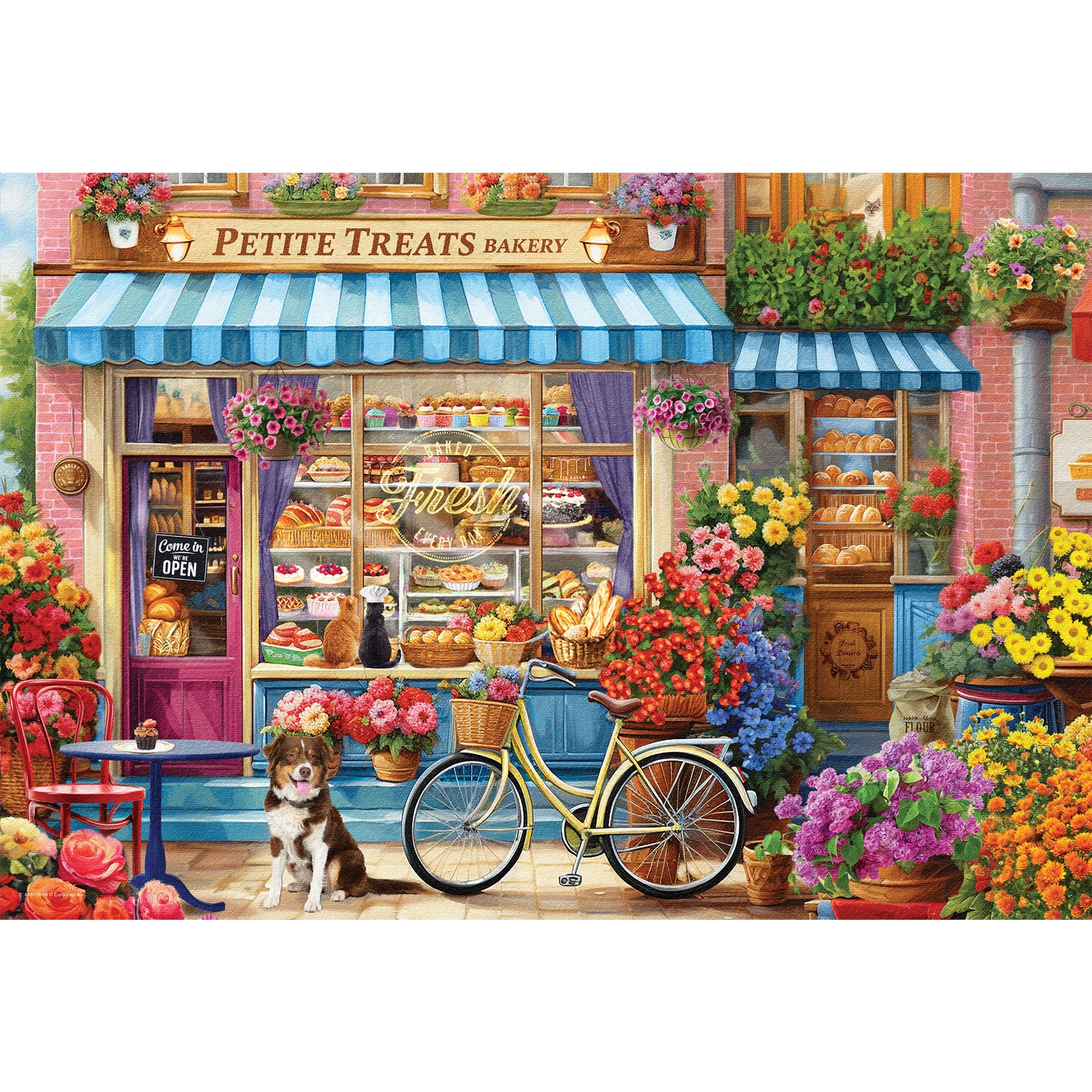 Bakery Shop Shaped Tin 550 Piece Puzzle