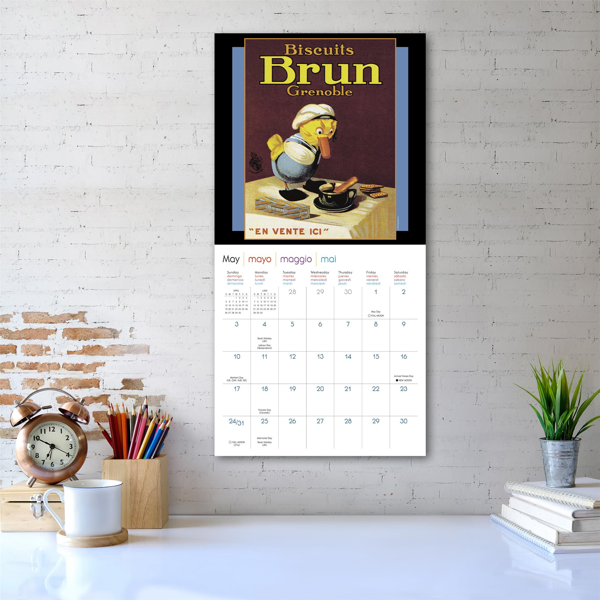 Bon Appetit 2026 Wall Calendar
