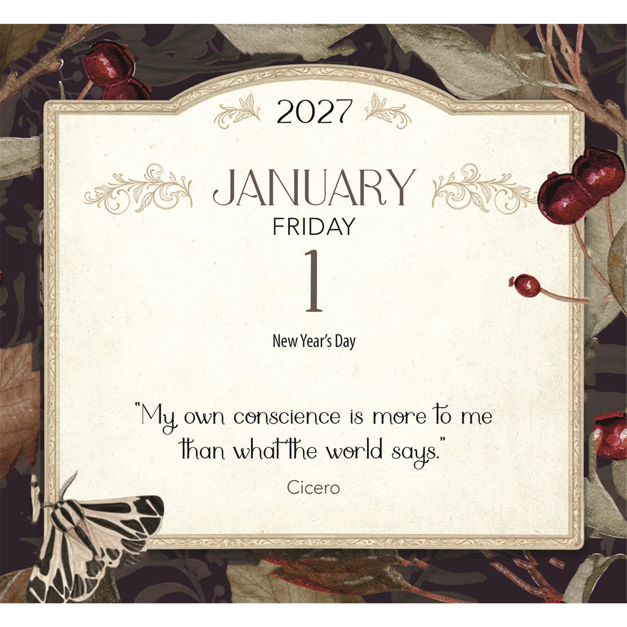 Be Good To Yourself 2027 Small Box Calendar
