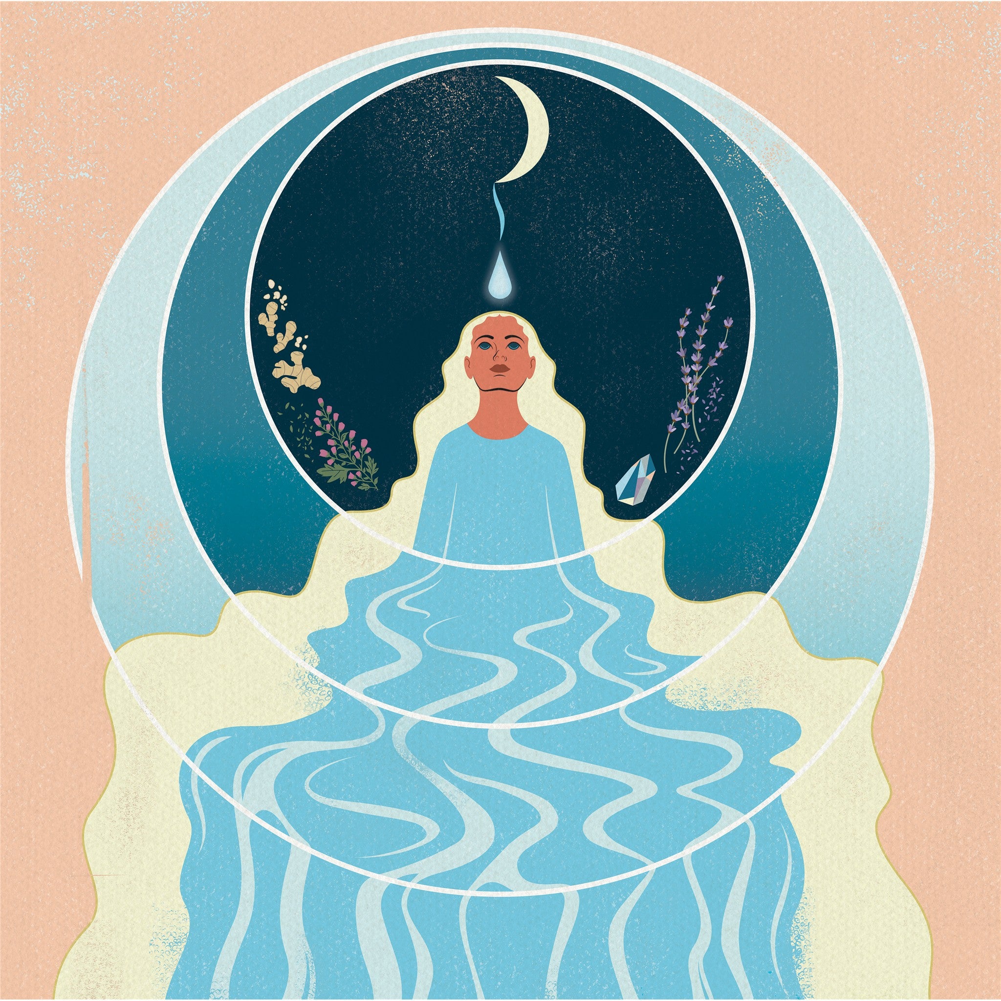 Magical Moon 2027 Wall Calendar