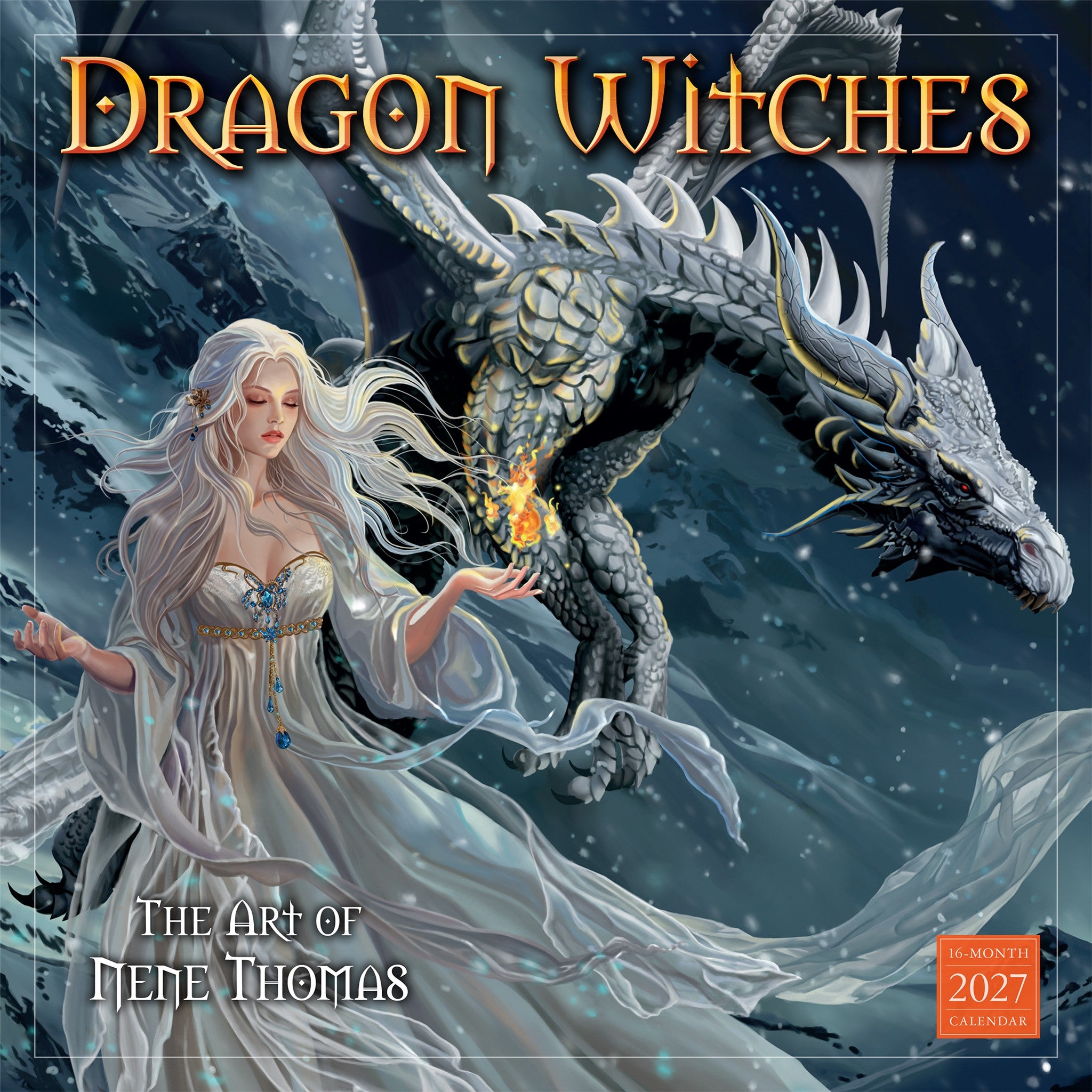 Dragon Witches 2027 Wall Calendar