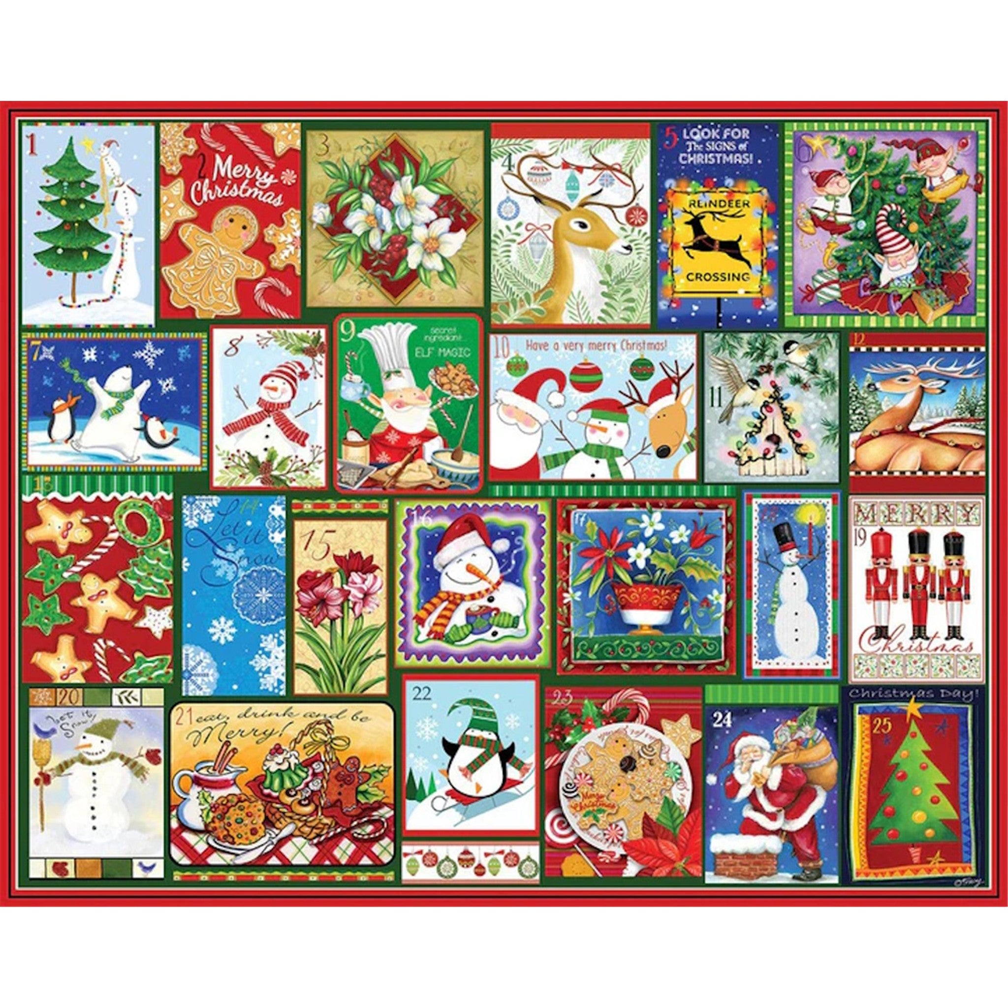 Christmas Countdown 1000 Piece Puzzle