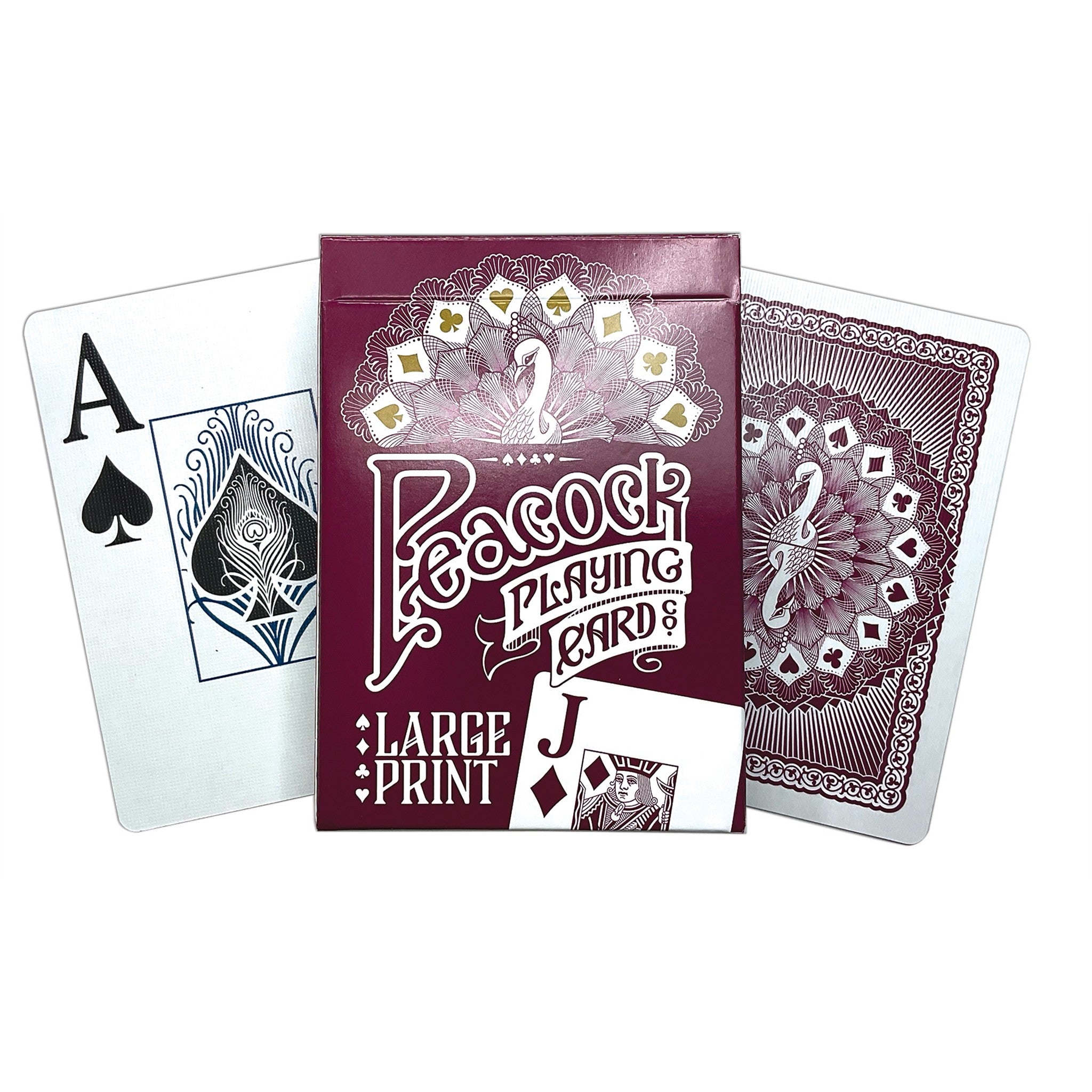 Large Print Playing Cards 2 Colours - Online Only