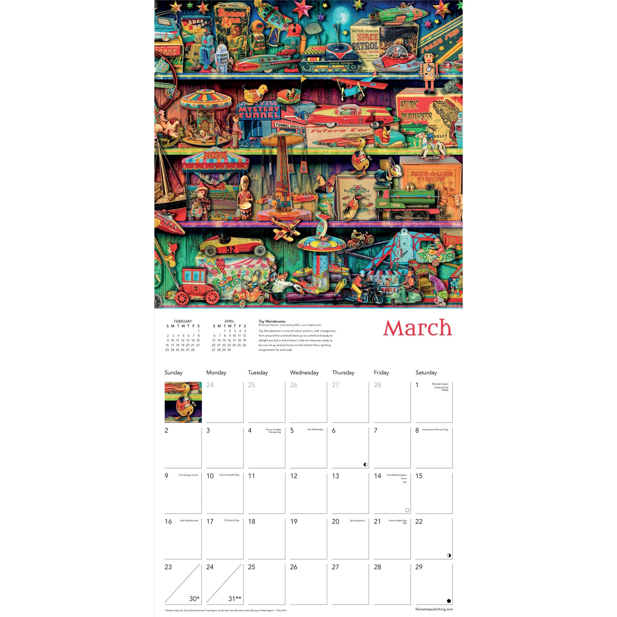 Aimee Stewart Wall 2025 Calendar Online Exclusive