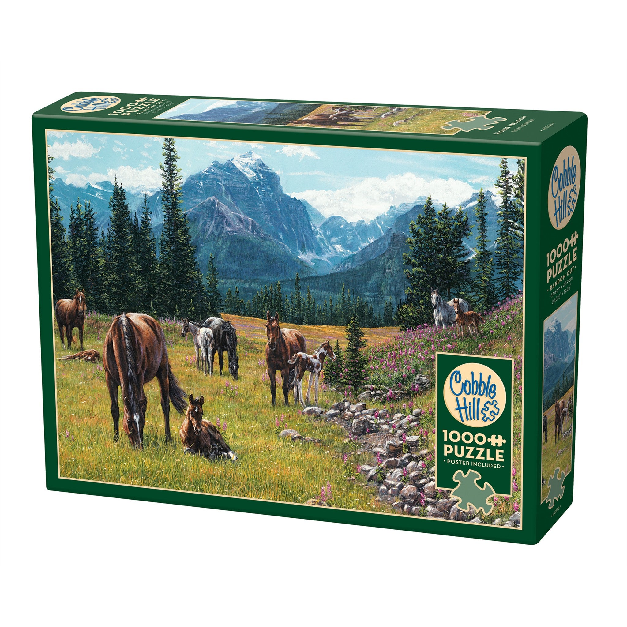 Horse Meadow 1000 Piece Puzzle