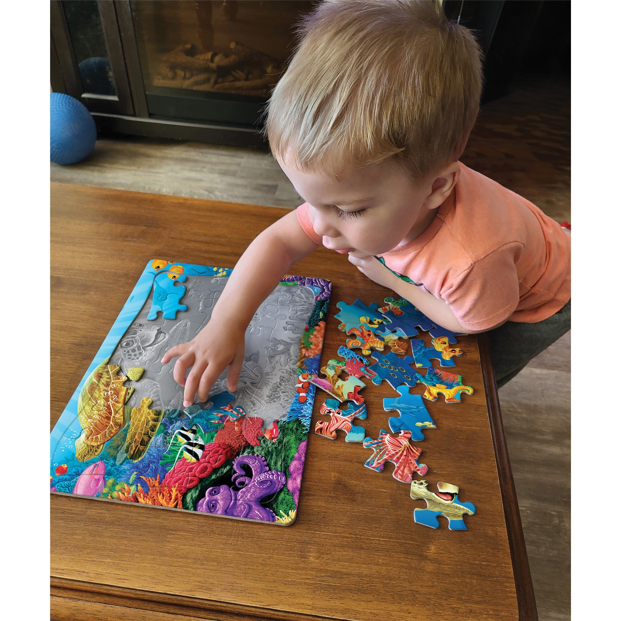Undersea Turtle 35 Piece Tray Puzzle
