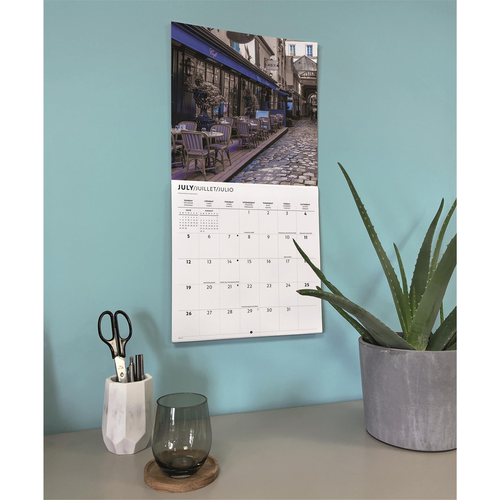 Paris Lux 2026 Wall Calendar