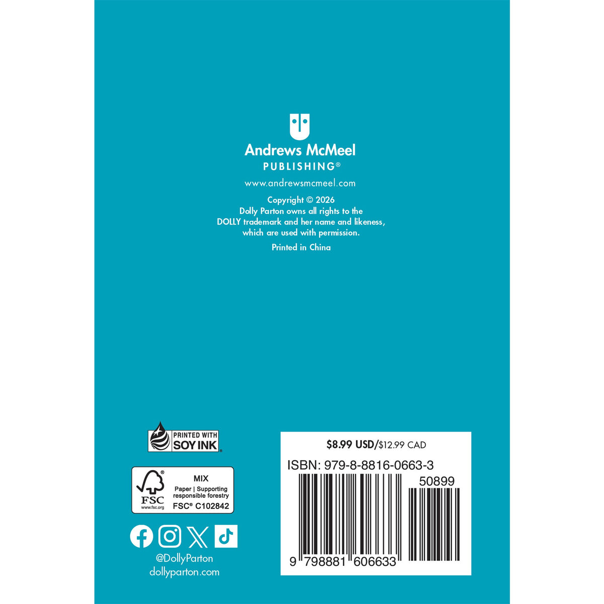 Dolly Parton 2027 Pocket Planner - Online Only