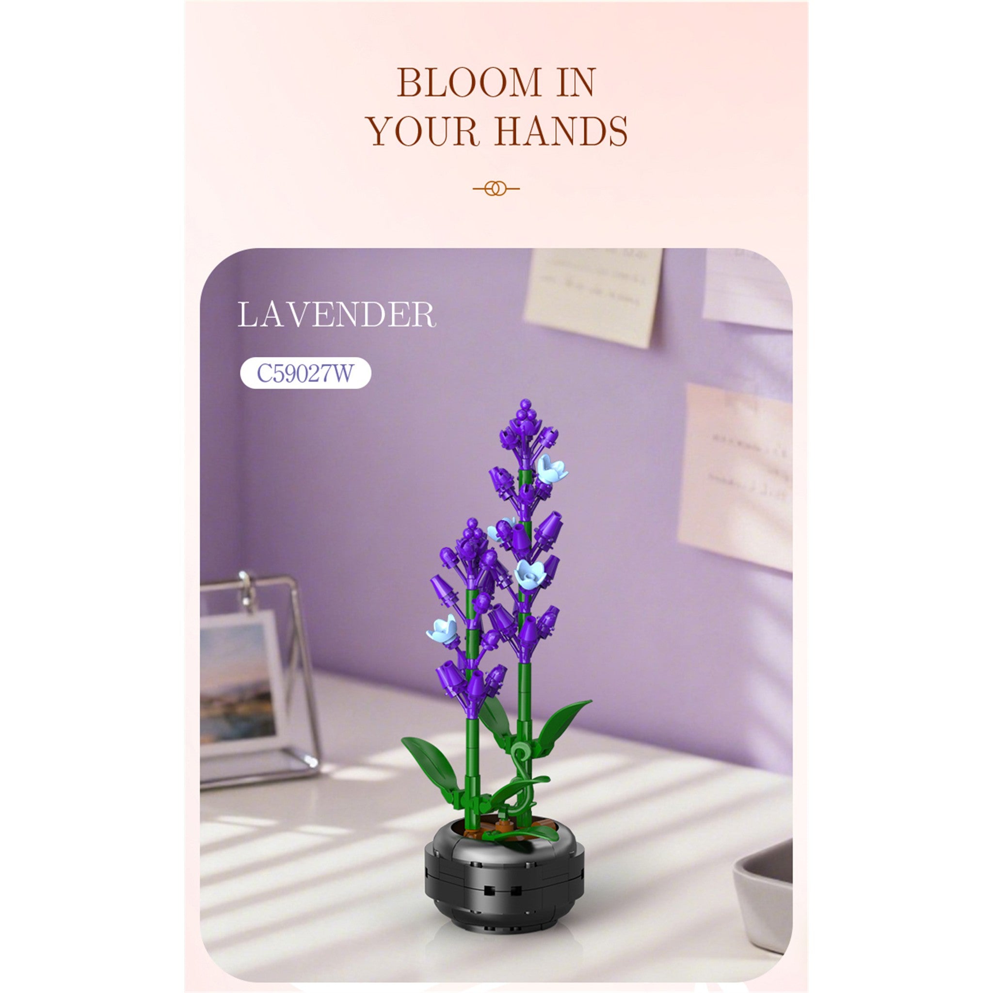 Lavender 205 Pieces