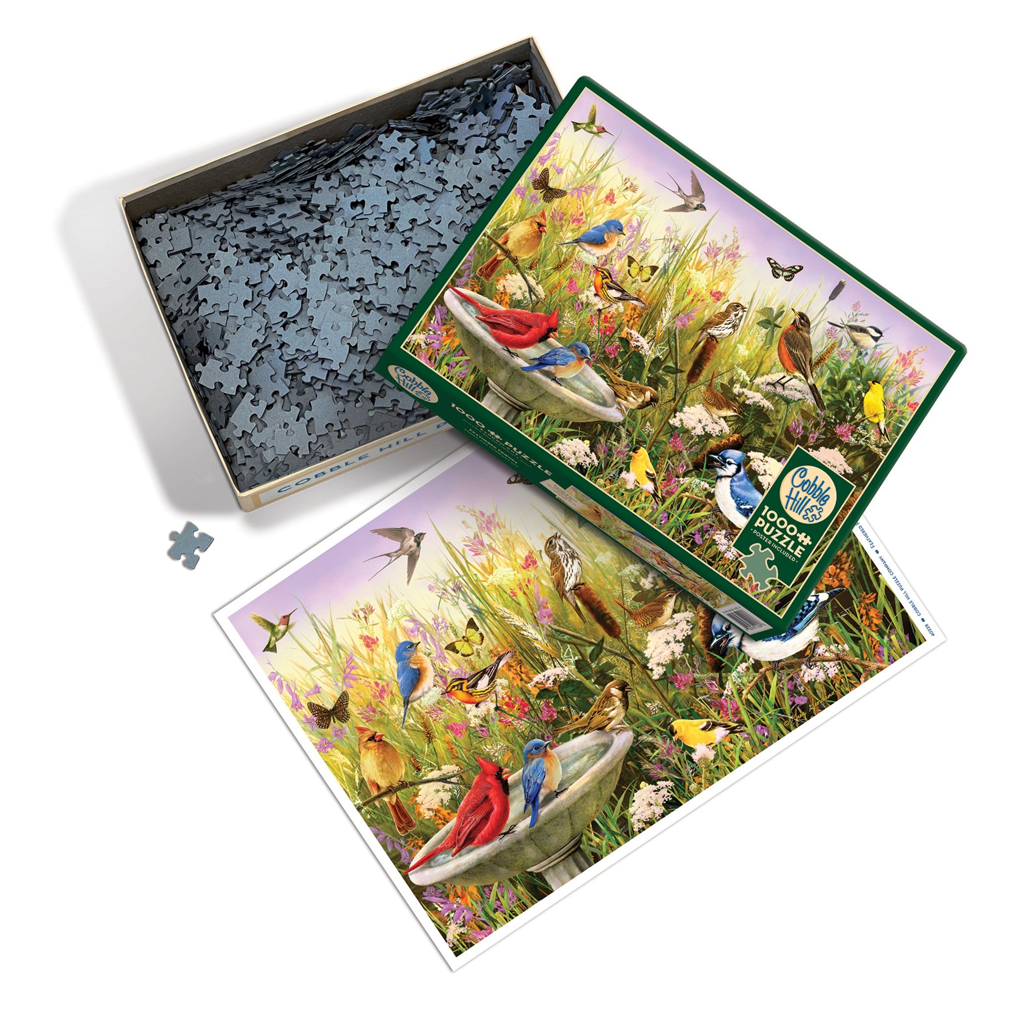 Feathered Friends 1000 Piece Puzzle