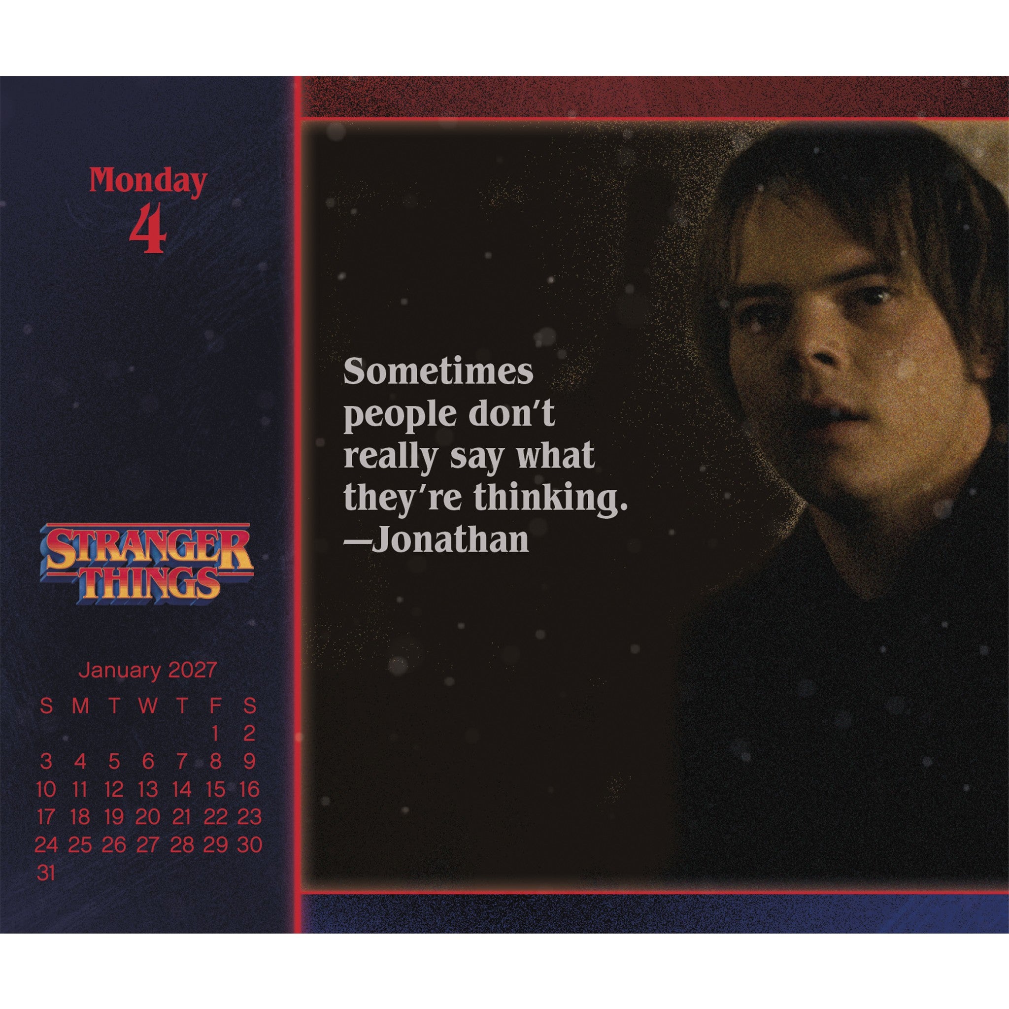 Stranger Things 2027 Box Calendar