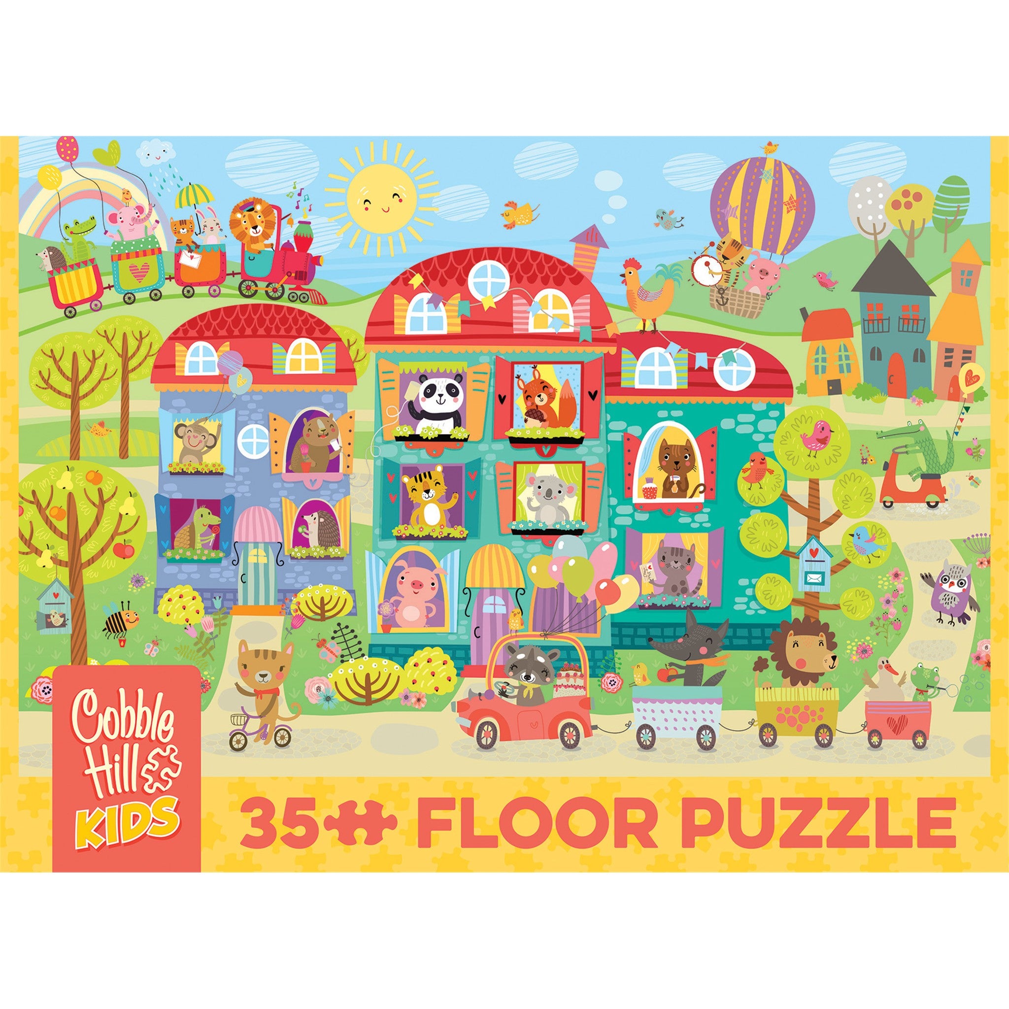 Friendly Neighbors 35 Piece Floor Puzzle - Online Only