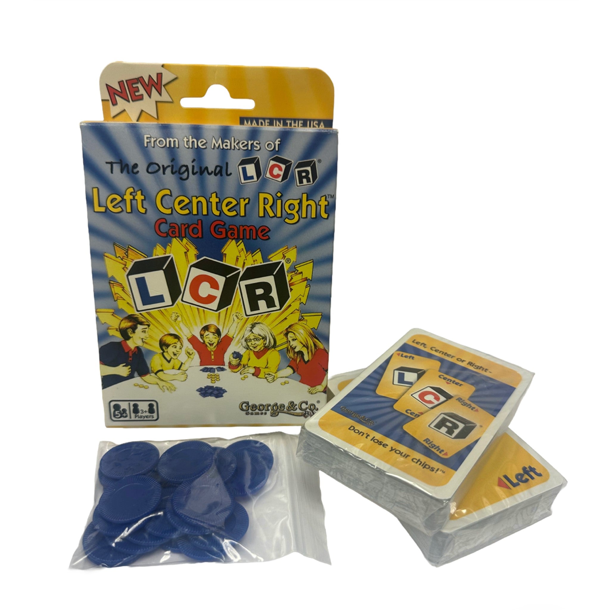LCR Left Center Right Card Game