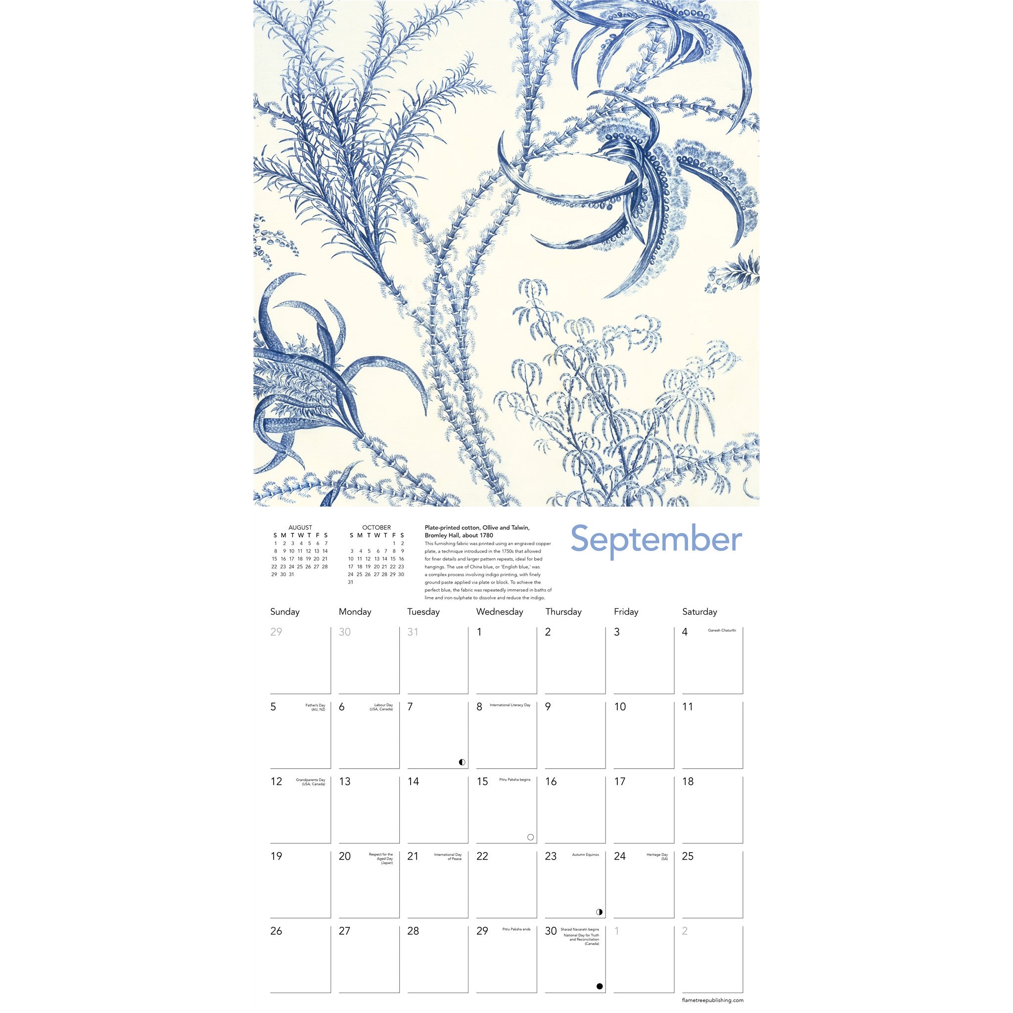 V&A: True Blue 2027 Wall Calendar - Online Only