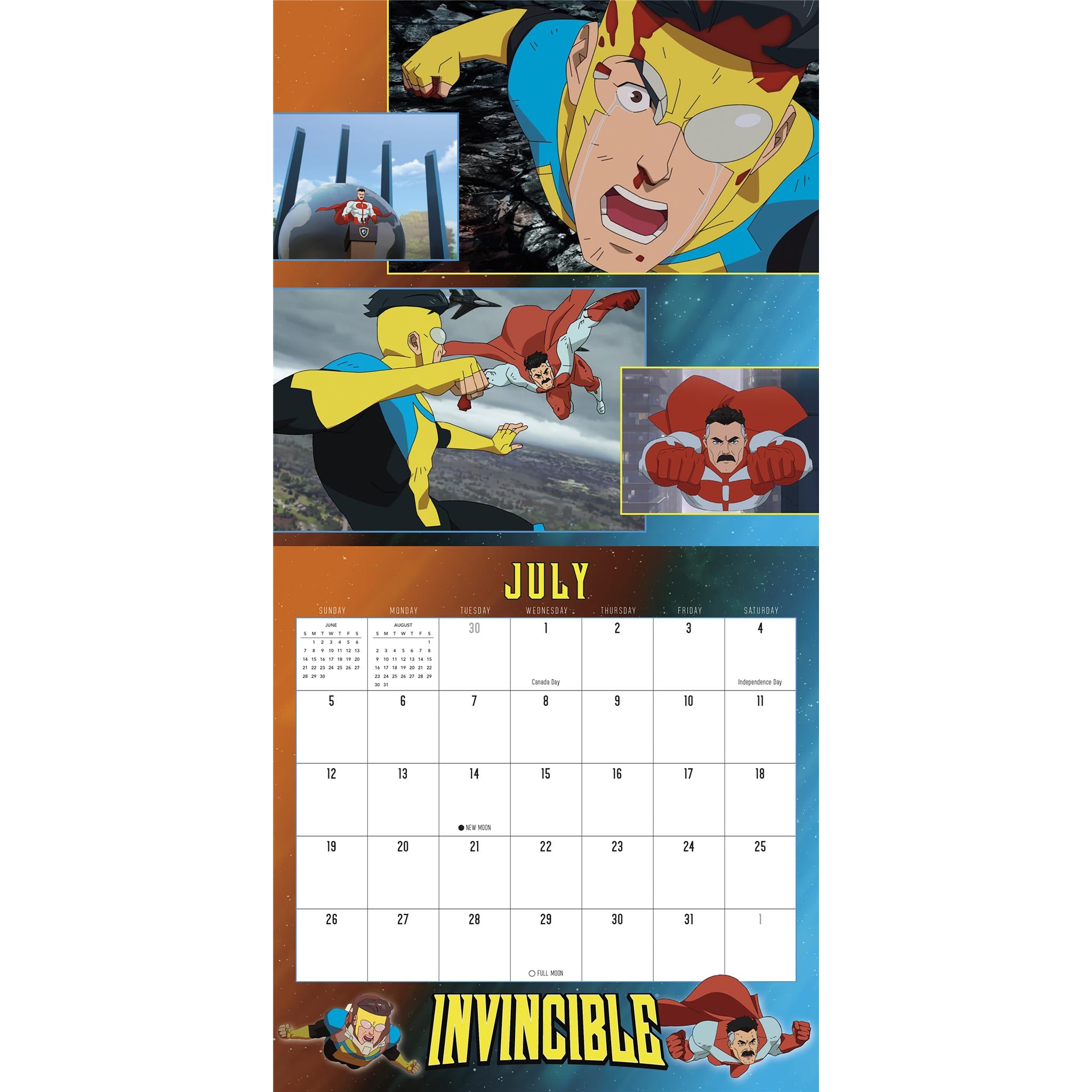 Invincible 2026 Wall Calendar - Online Only