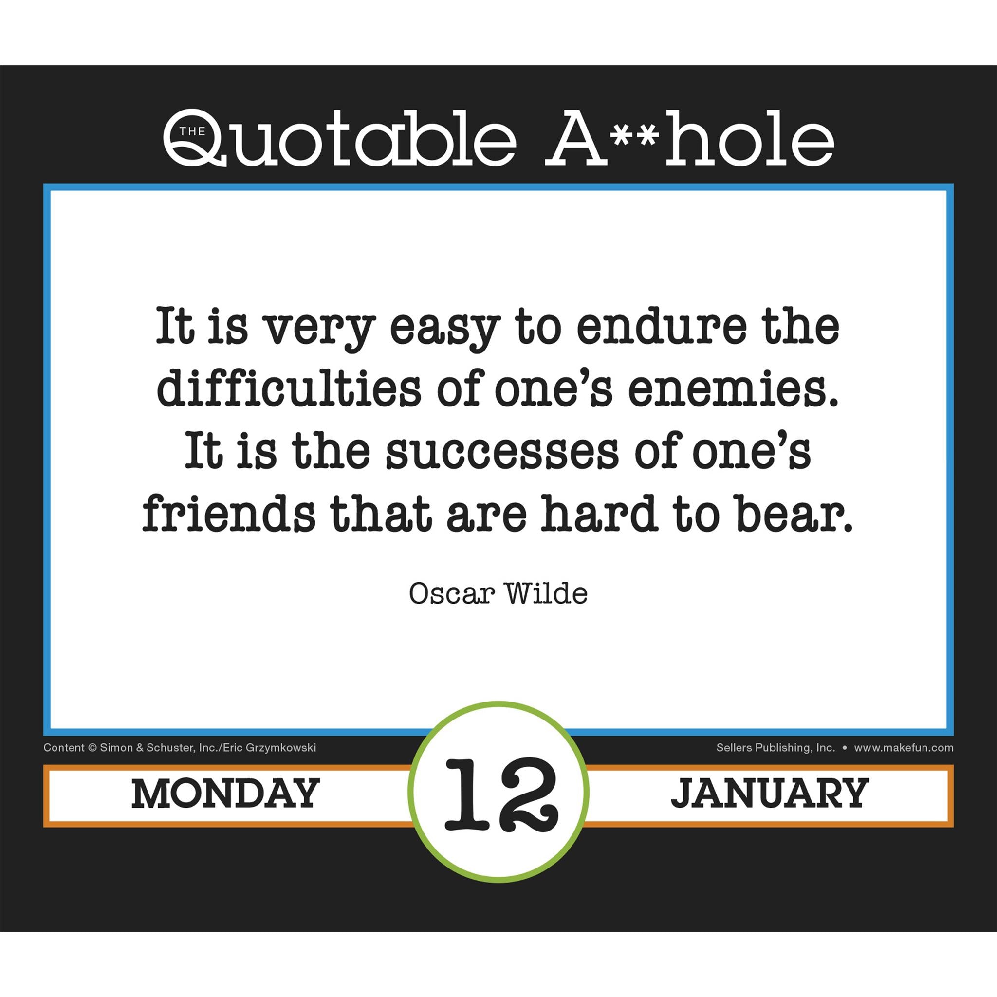 Quotable Ahole 2026 Box Calendar