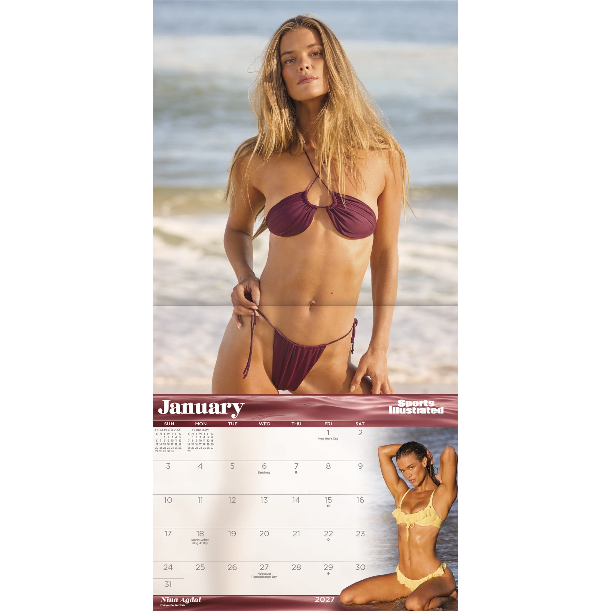 Sports Illustrated Swimsuit Exclusive 2027 Wall Calendar